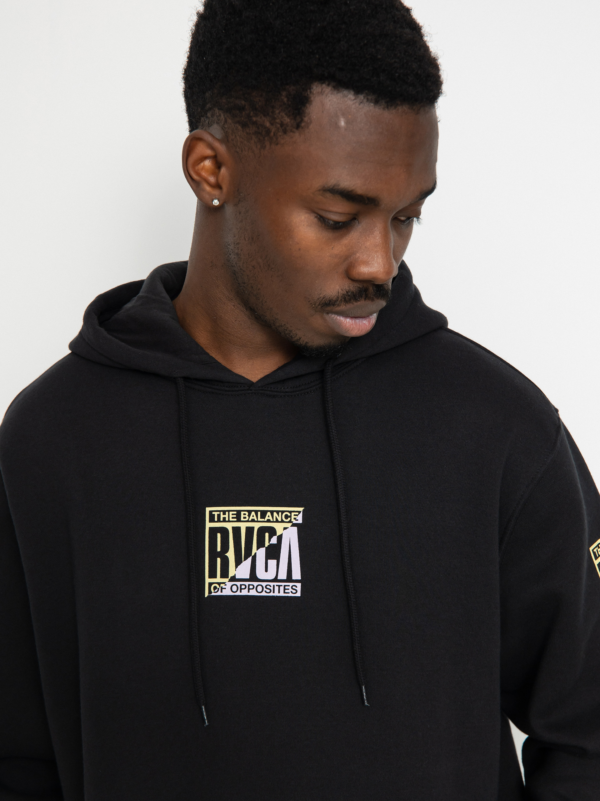 Bluza z kapturem RVCA Splitter HD (black)