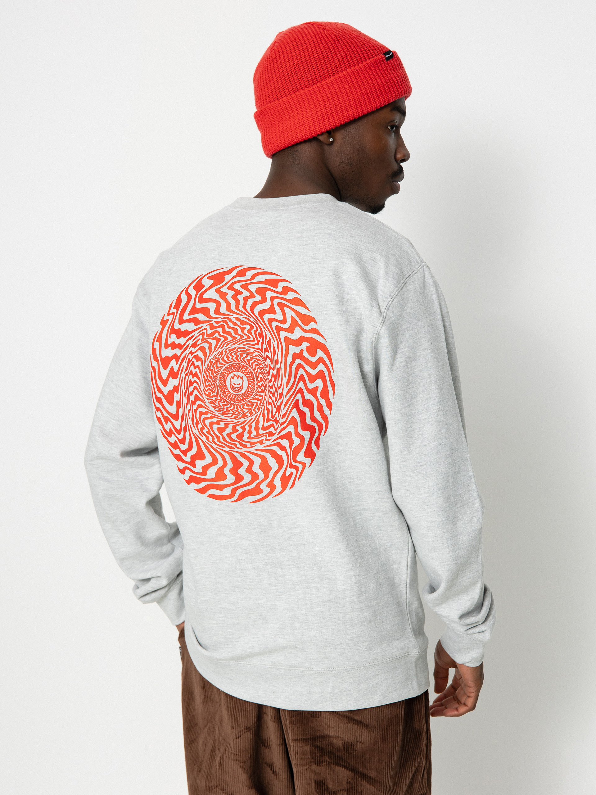 Bluza Spitfire Swrld Cls (grey heather)