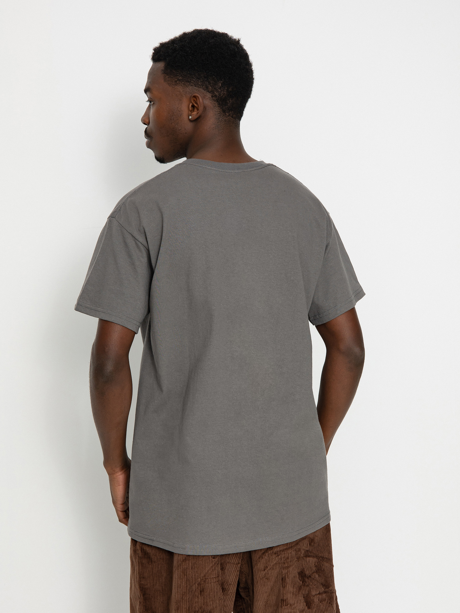 T-shirt Krooked Krooked Eyes (charcoal/blue)