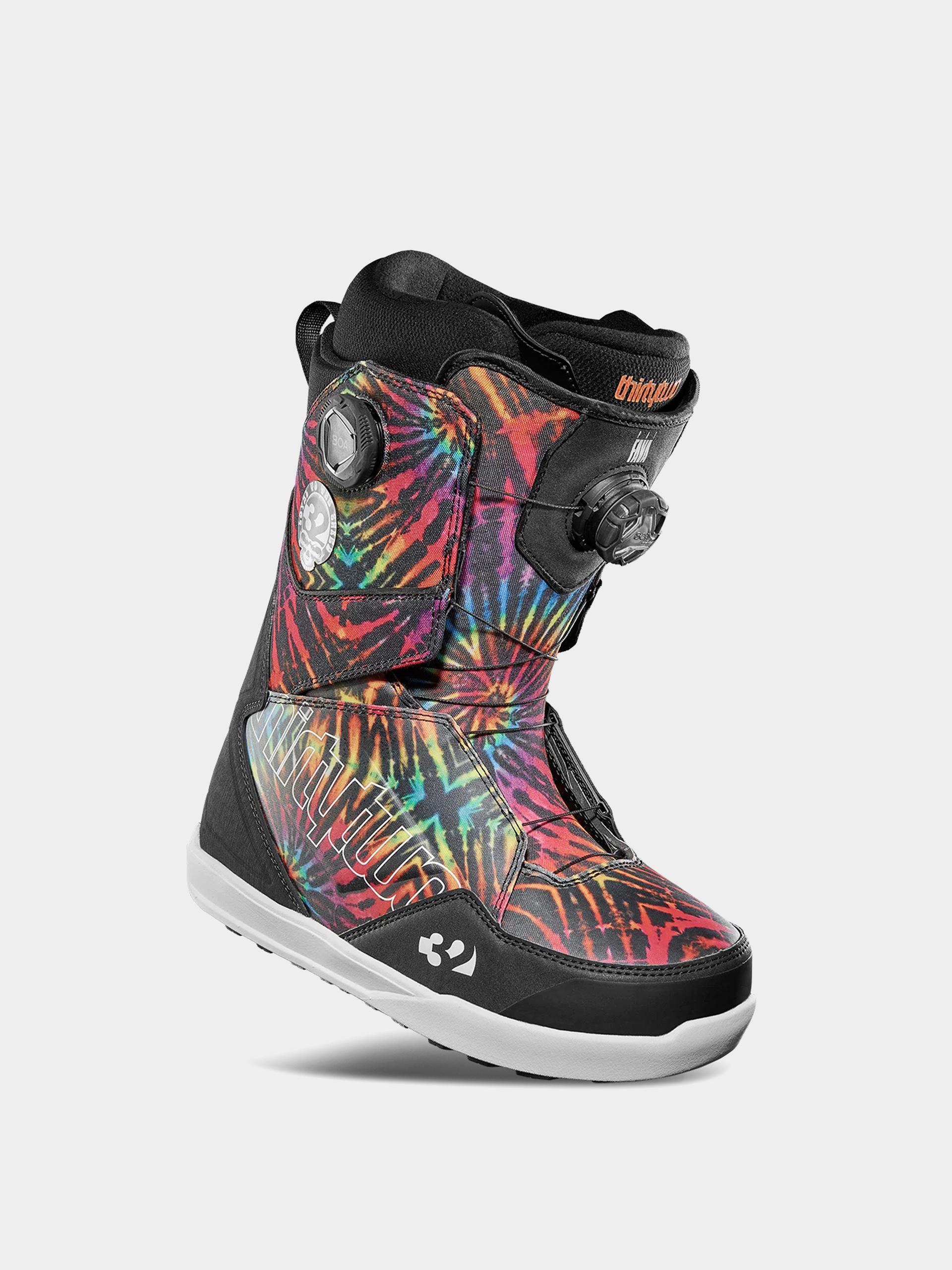 Męskie Buty snowboardowe ThirtyTwo Lashed Double Boa X Pat Fava (black/print)