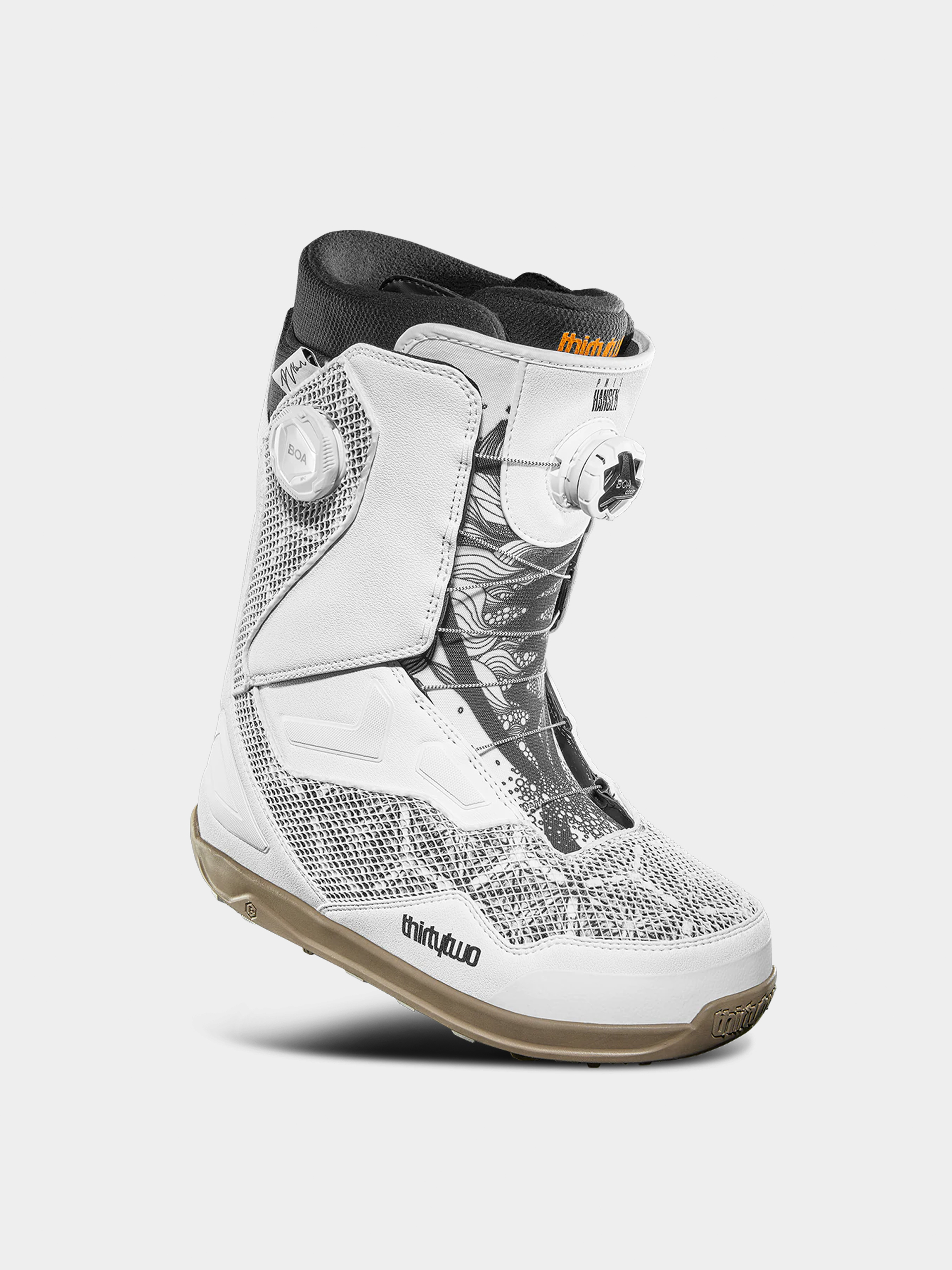 Męskie Buty snowboardowe ThirtyTwo Tm 2 Double Boa X Phil Hansen (white/black/gum)