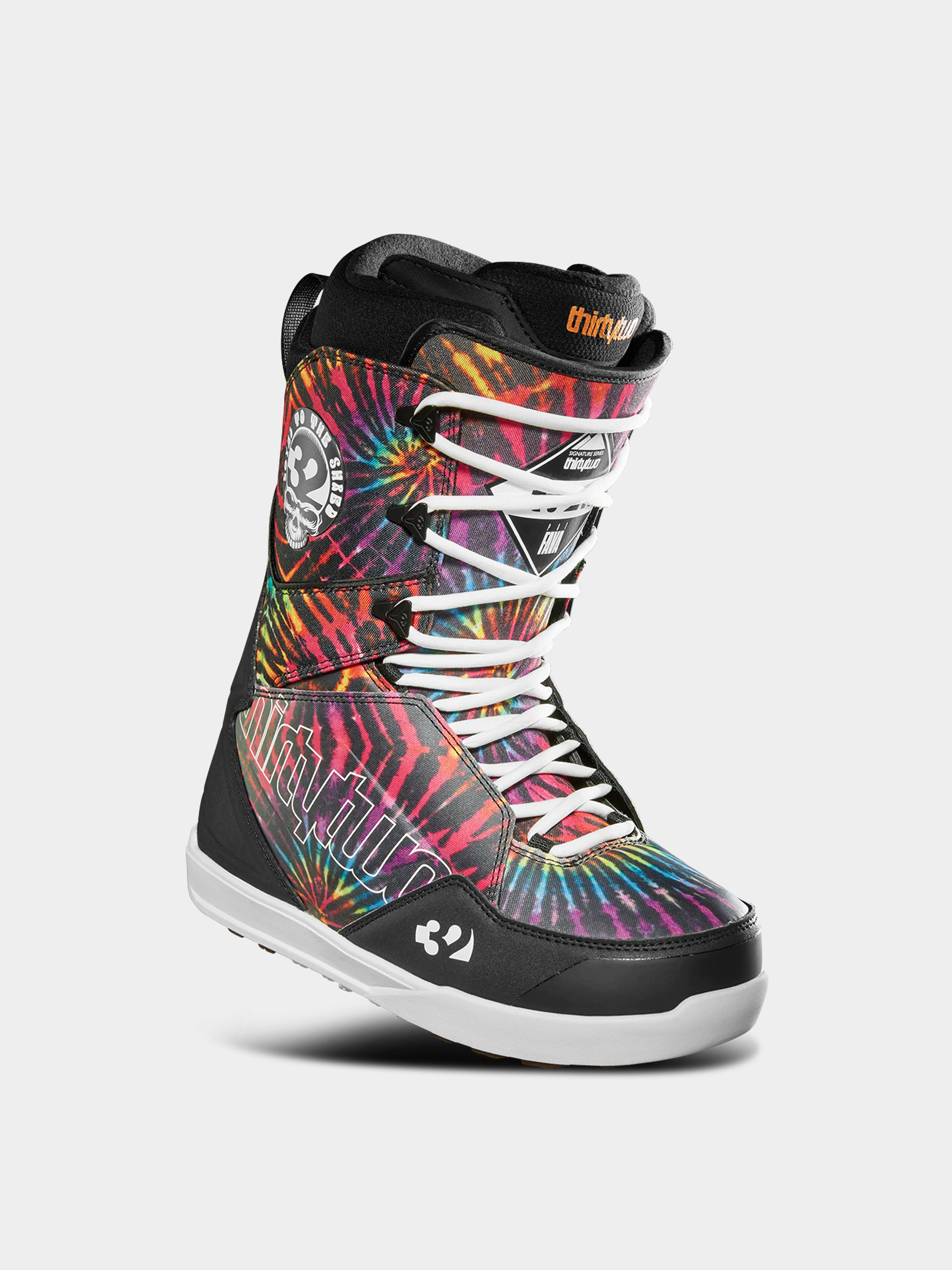 Męskie Buty snowboardowe ThirtyTwo Lashed X Pat Fava (black/print)