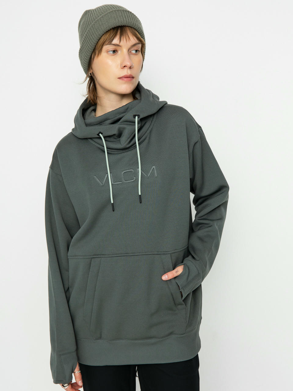 Bluza aktywna Volcom Hydro Riding HD Wmn (eucalyptus)