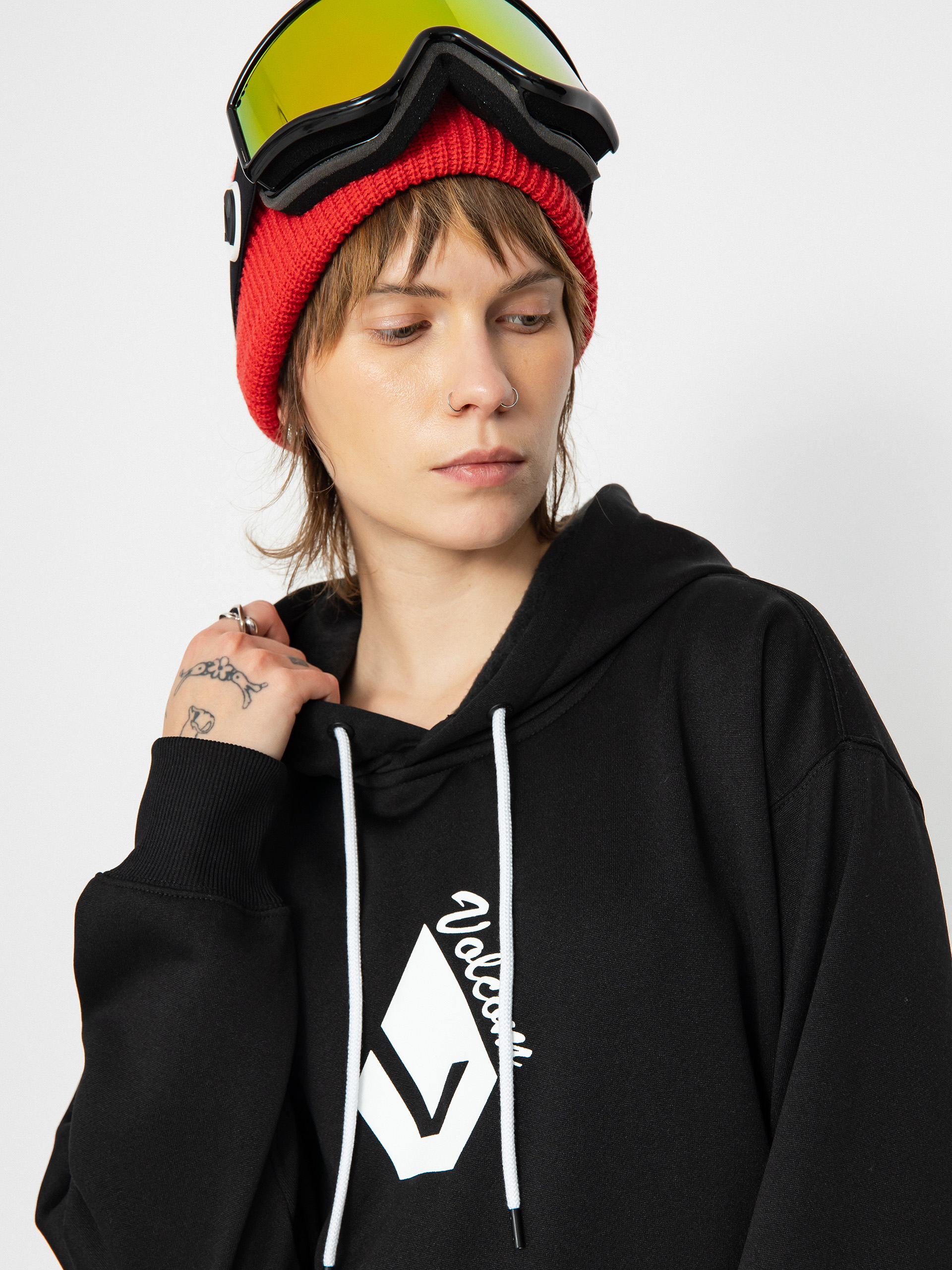 Damska Bluza aktywna Volcom Core Hydro HD (black)