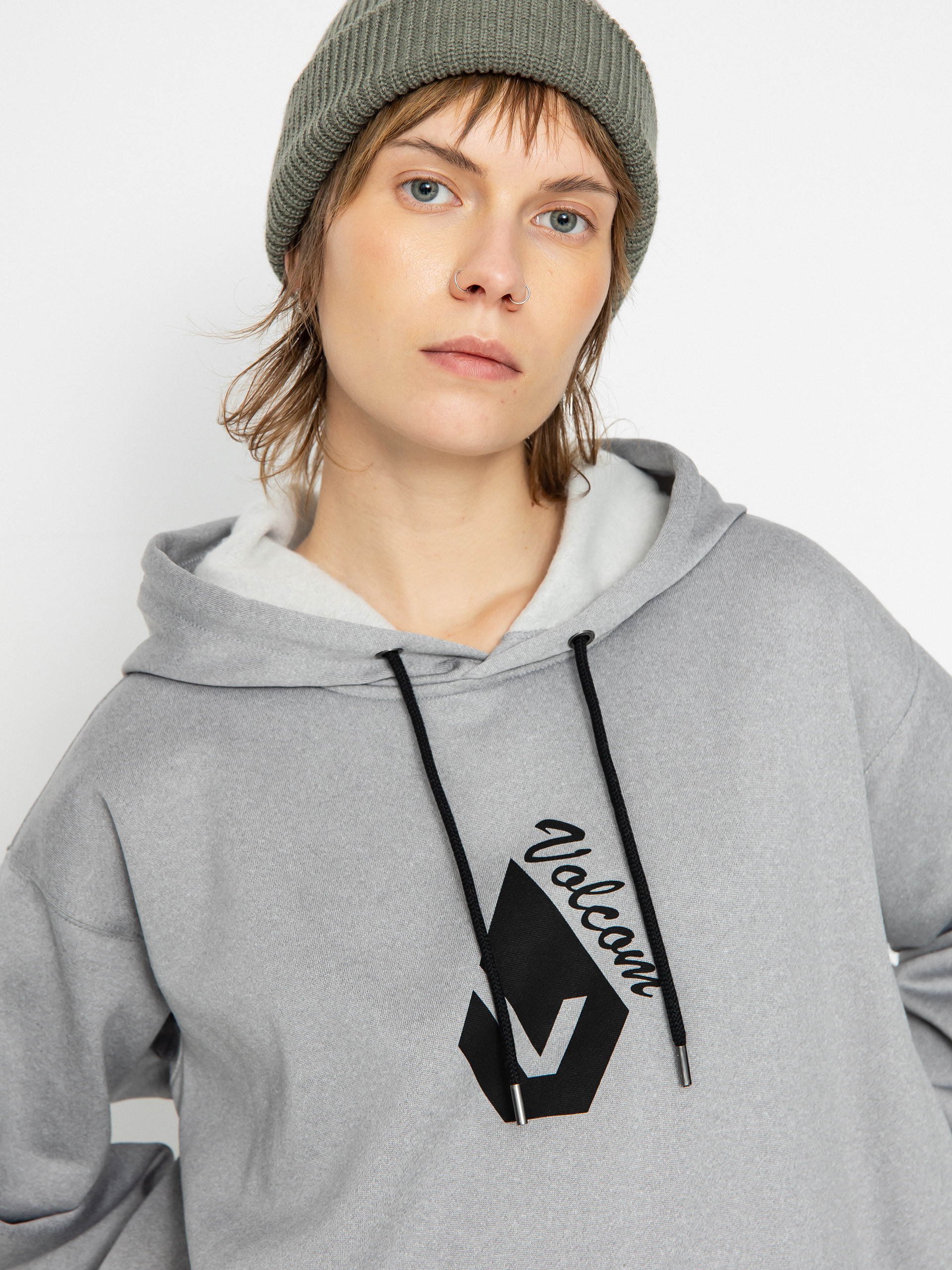 Damska Bluza aktywna Volcom Core Hydro HD (heather grey)