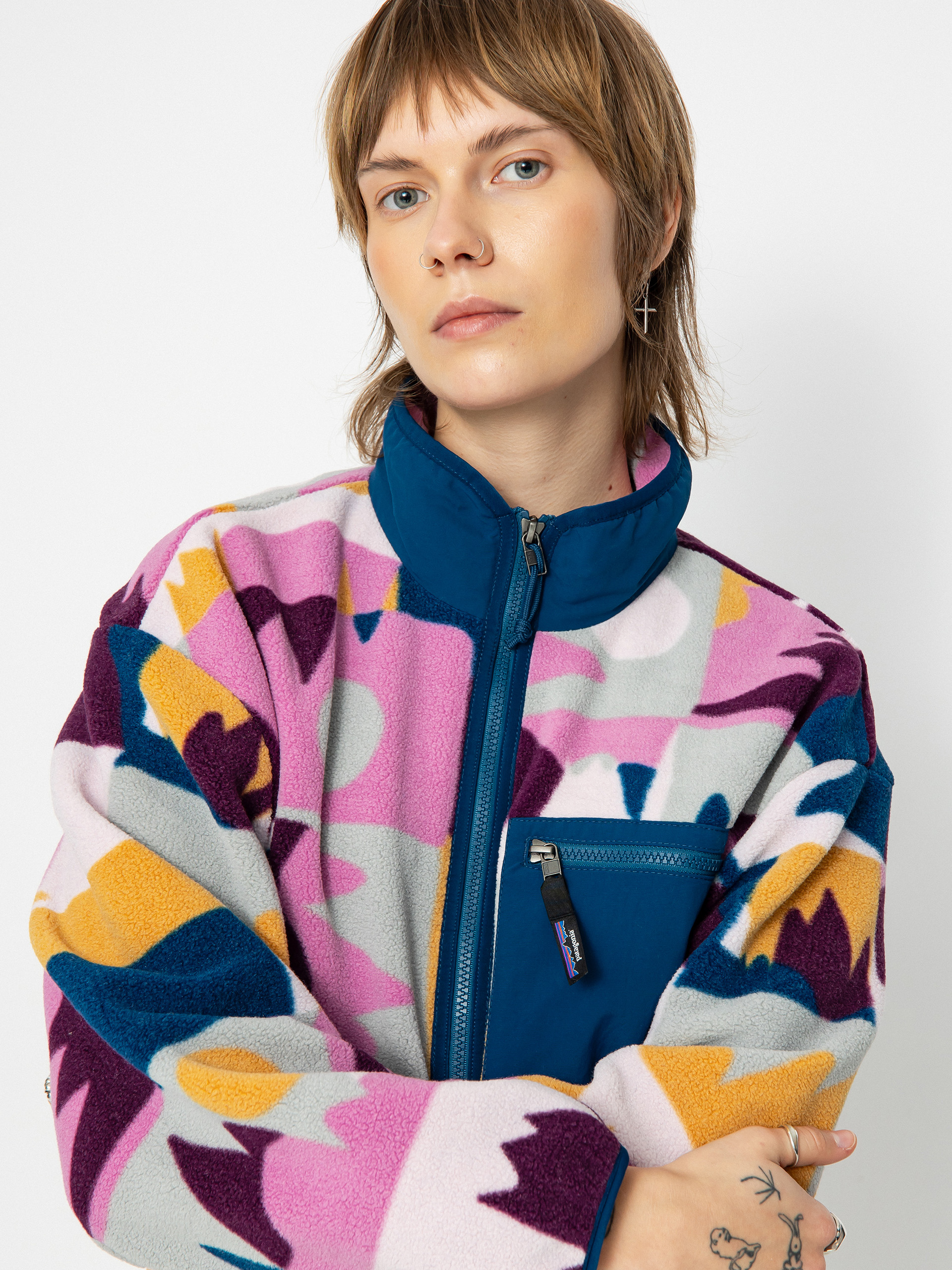 Damski Polar Patagonia Synch (frontera/marble pink)