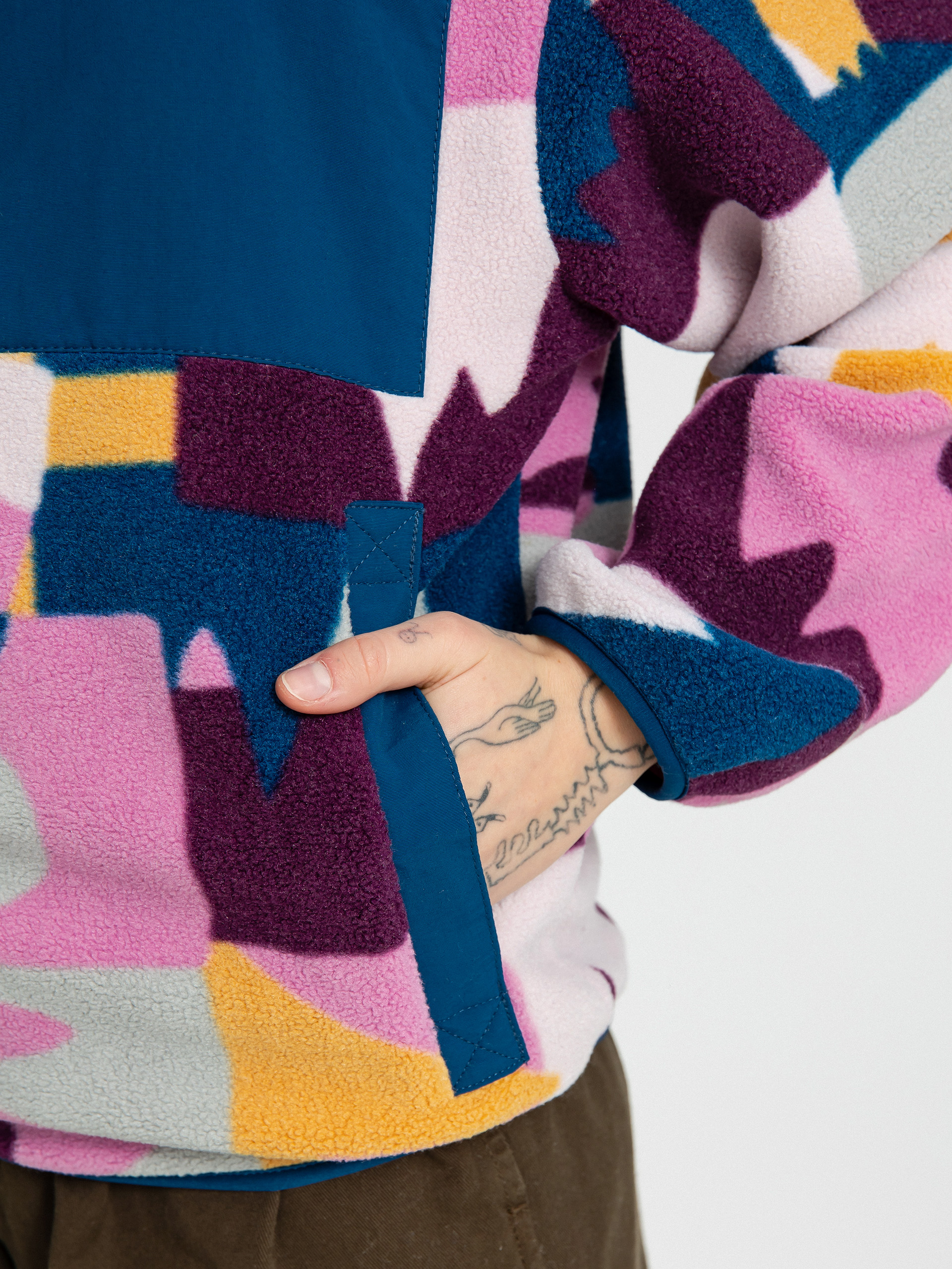 Damski Polar Patagonia Synch (frontera/marble pink)