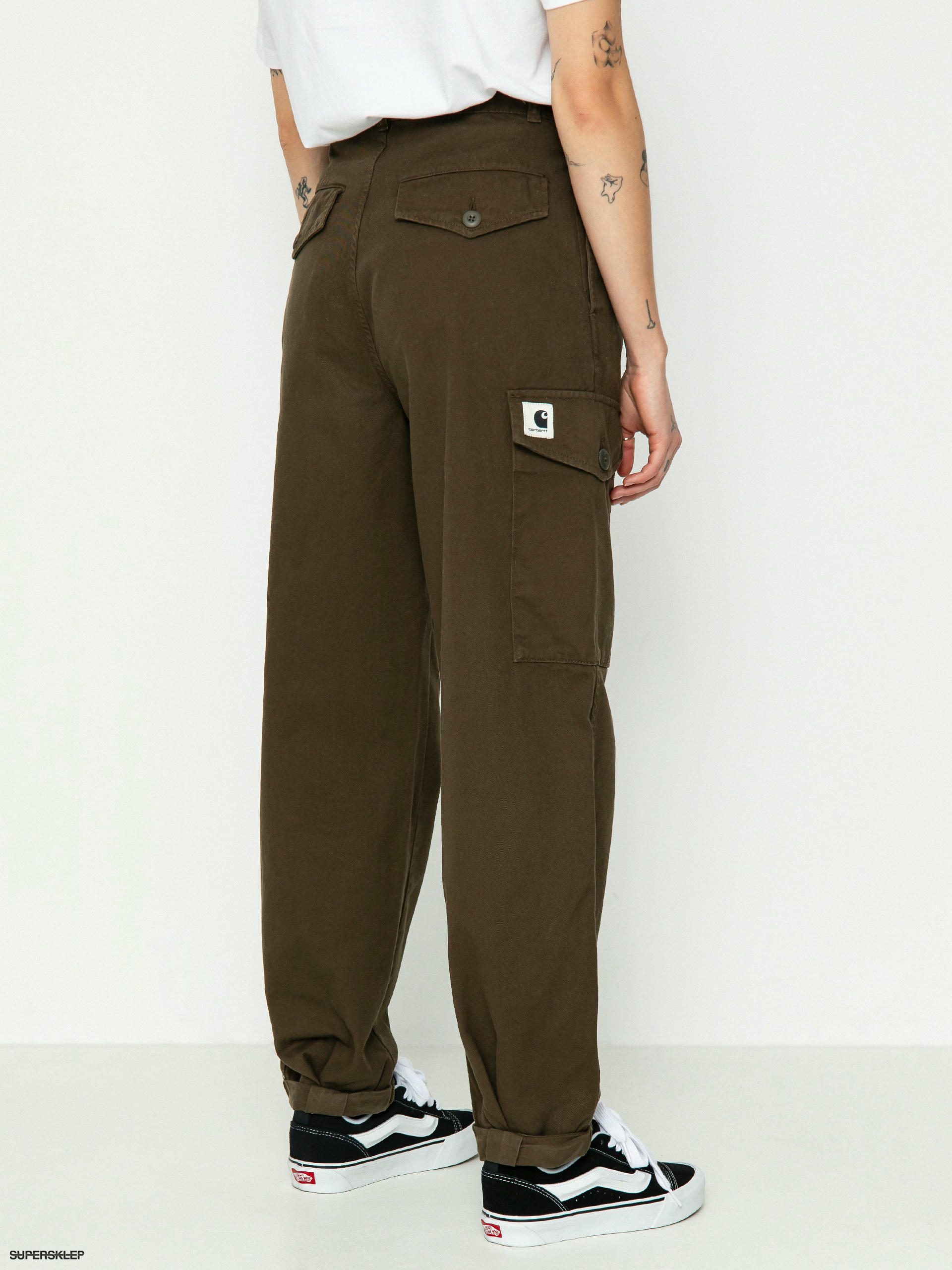 Carhartt WIP Collins Women's Cargo Pants Brown I029789-63GD