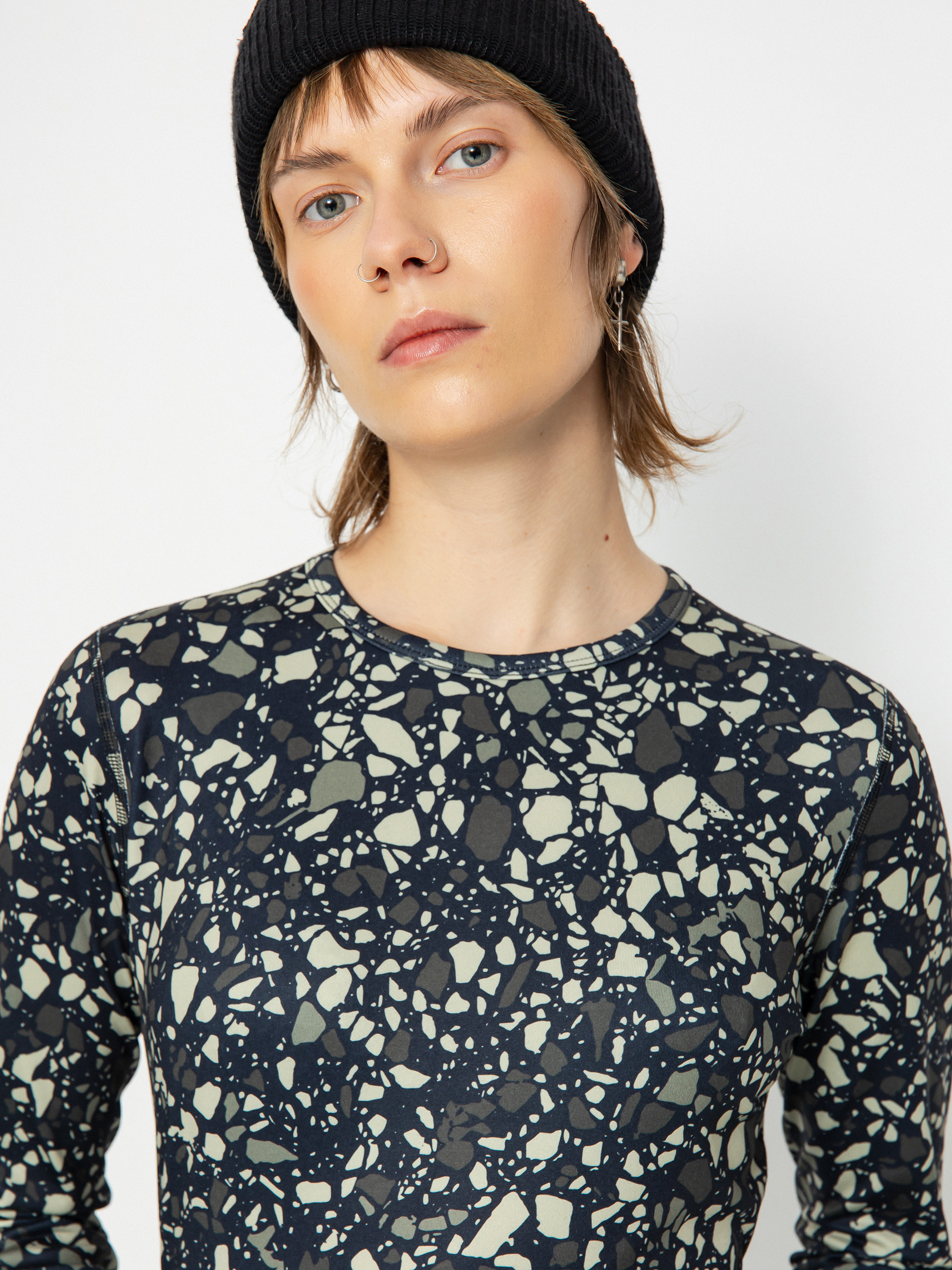 Damski Longsleeve Burton Midweight Base Layer Crewneck (sediment)