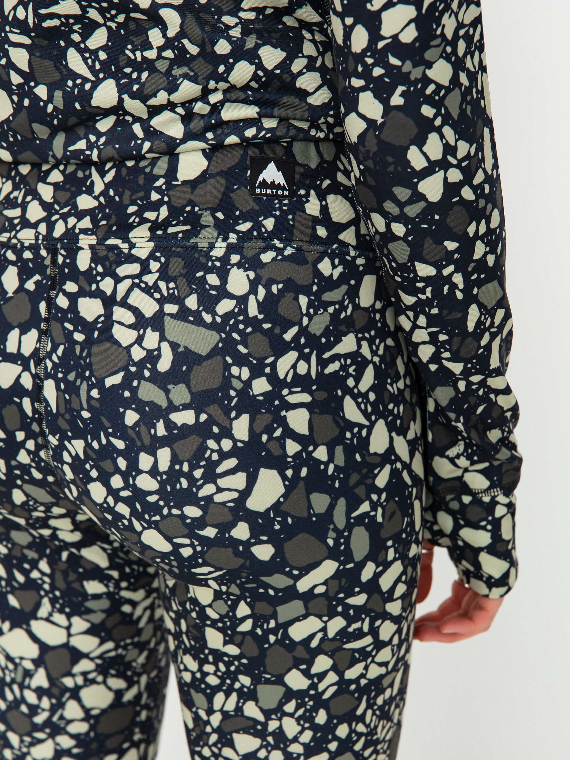 Damskie Legginsy Burton Midweight Base Layer (sediment)