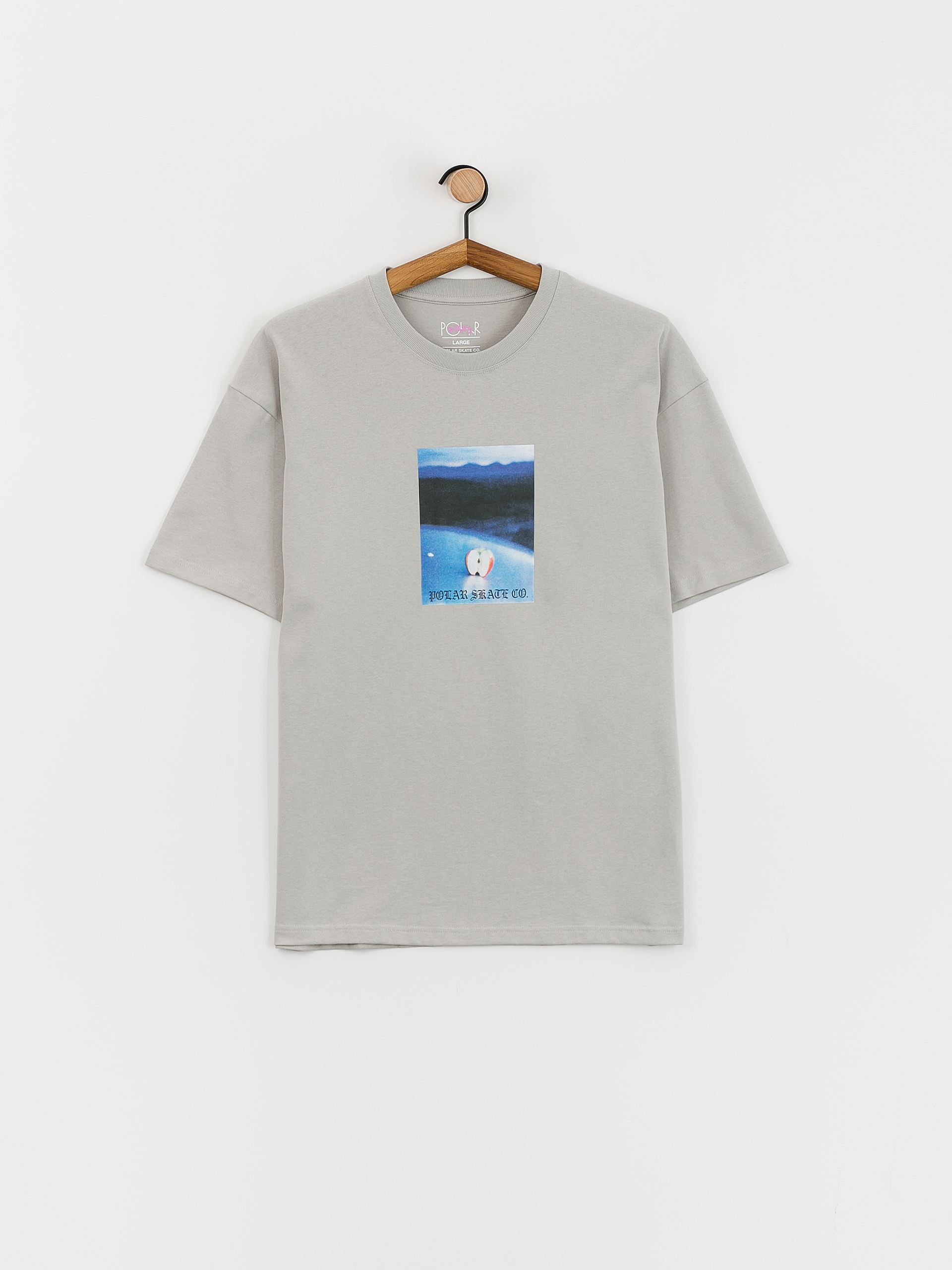 T-shirt Polar Skate Core (silver)