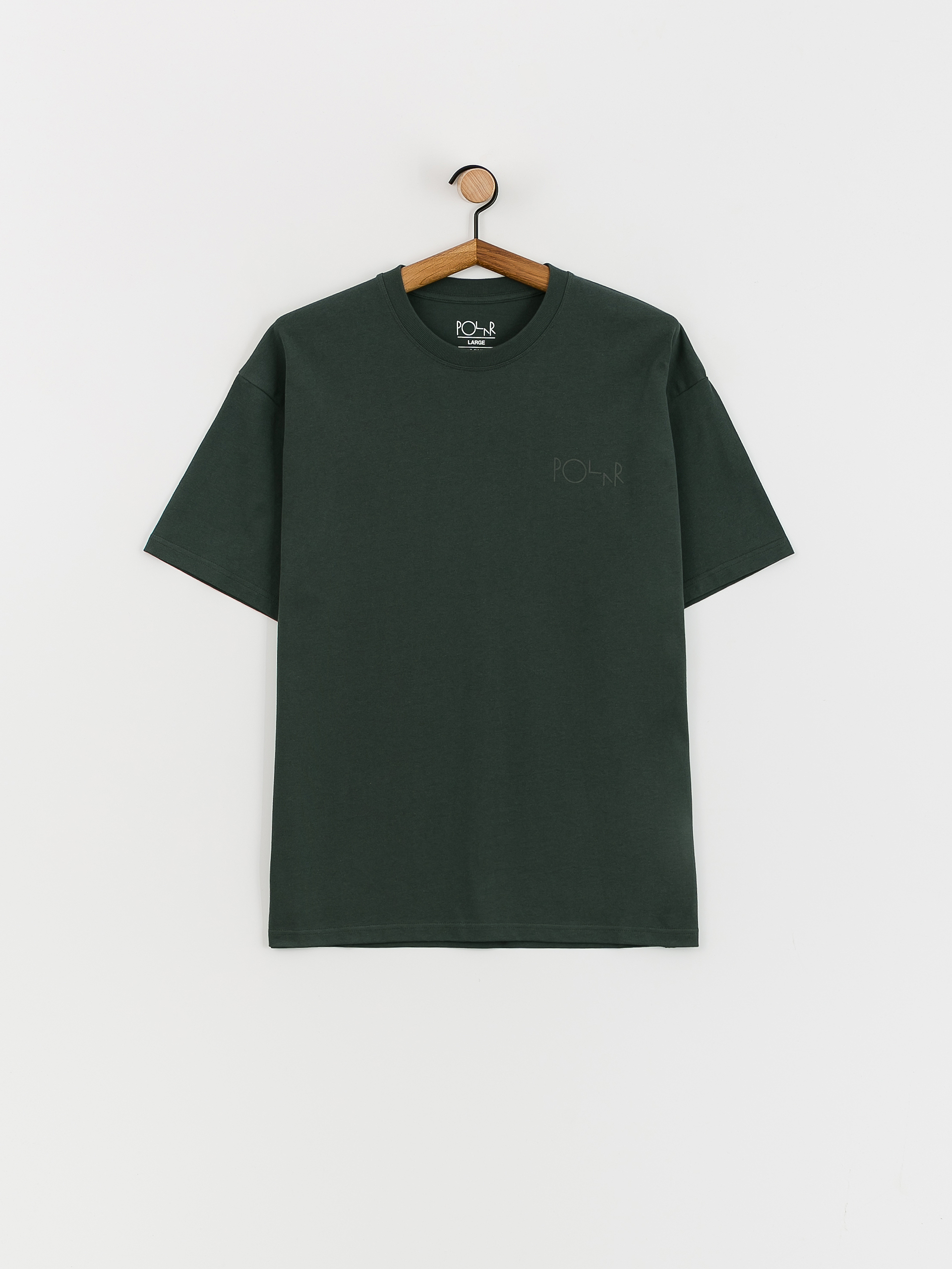 T-shirt Polar Skate Stroke Logo (green)
