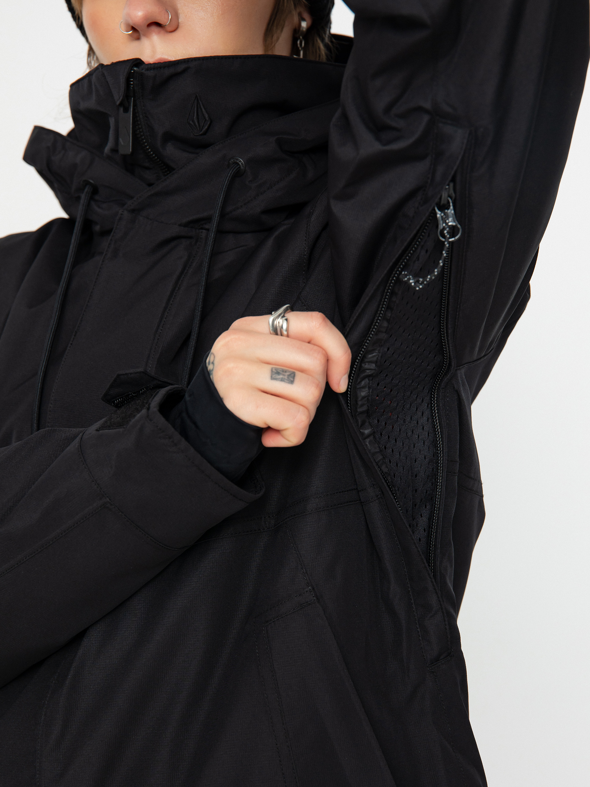 Damska Kurtka snowboardowa Volcom Paxson 2L Tds Inf Parka (black)