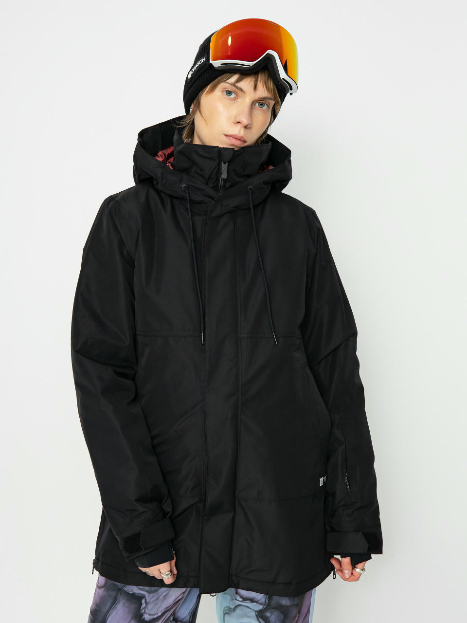 Kurtka snowboardowa Volcom Paxson 2L Tds Inf Parka Wmn (black)