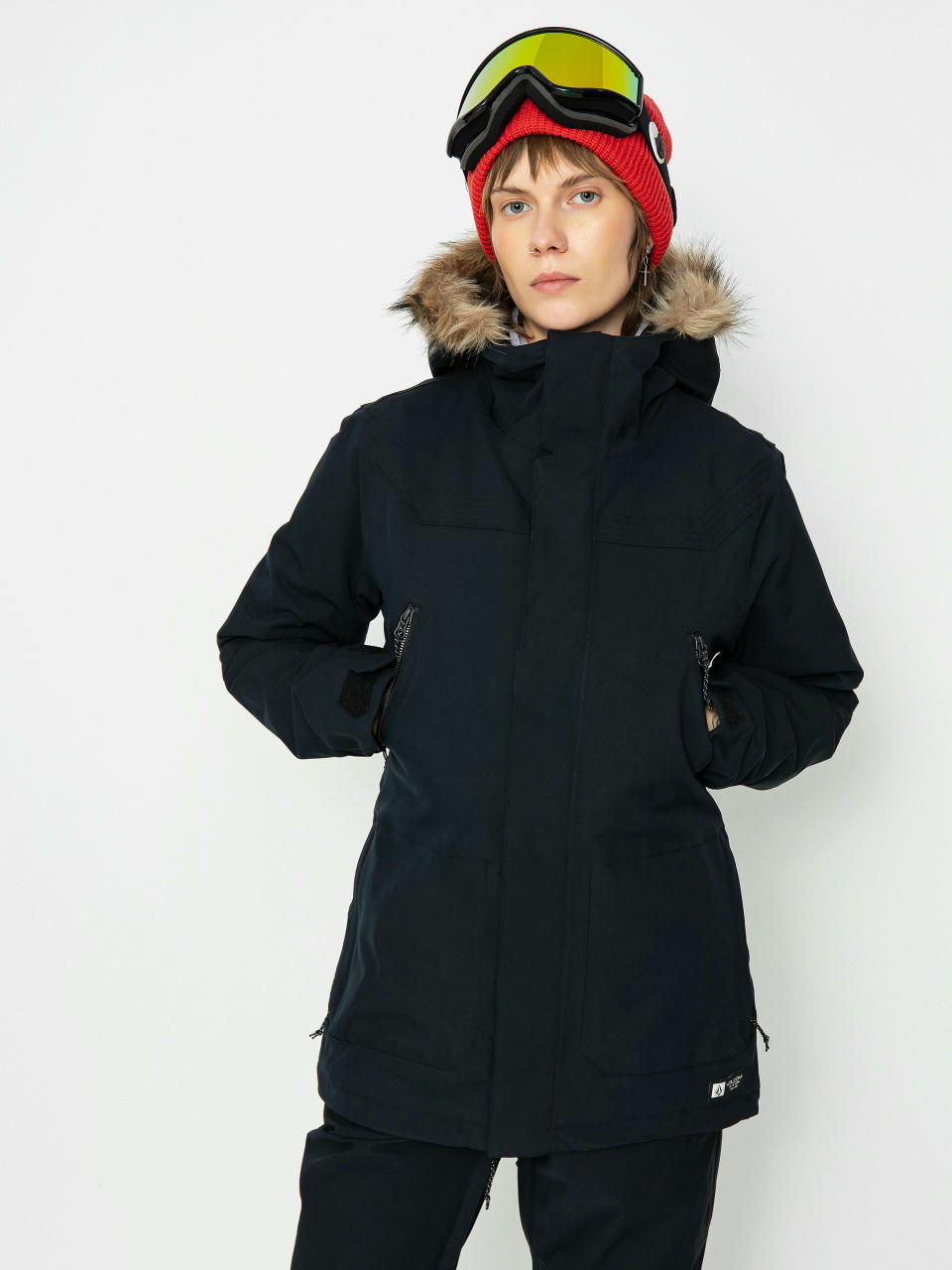 Kurtka snowboardowa Volcom Shadow Ins Wmn (black)