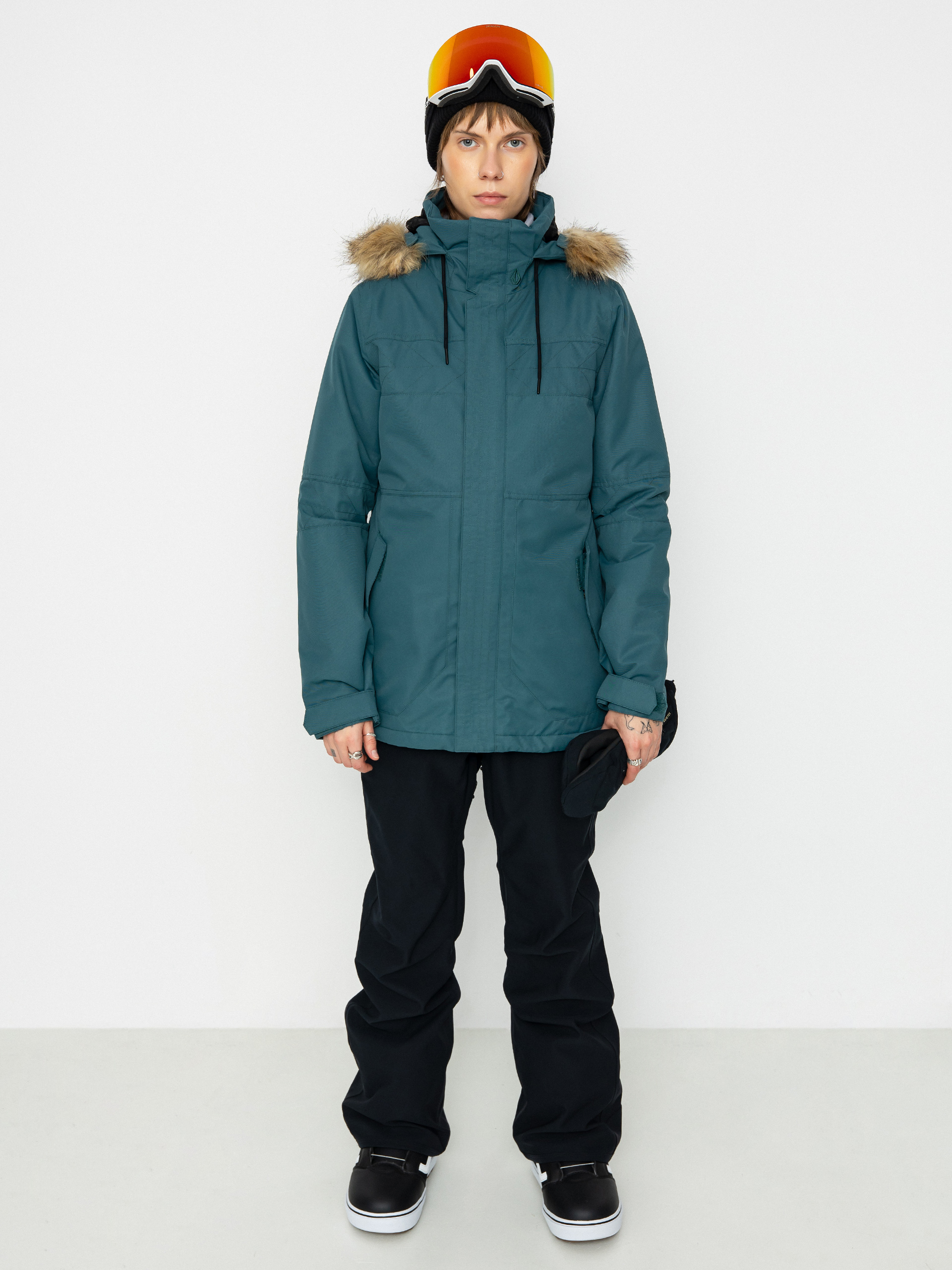 Kurtka snowboardowa Volcom Fawn Ins Wmn (balsam)