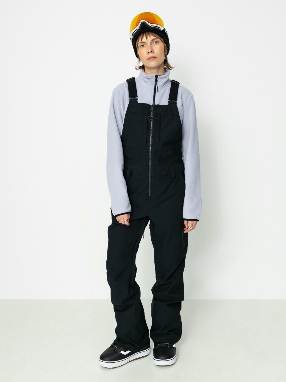 Spodnie snowboardowe Volcom Swift Bib Overall Wmn (black)