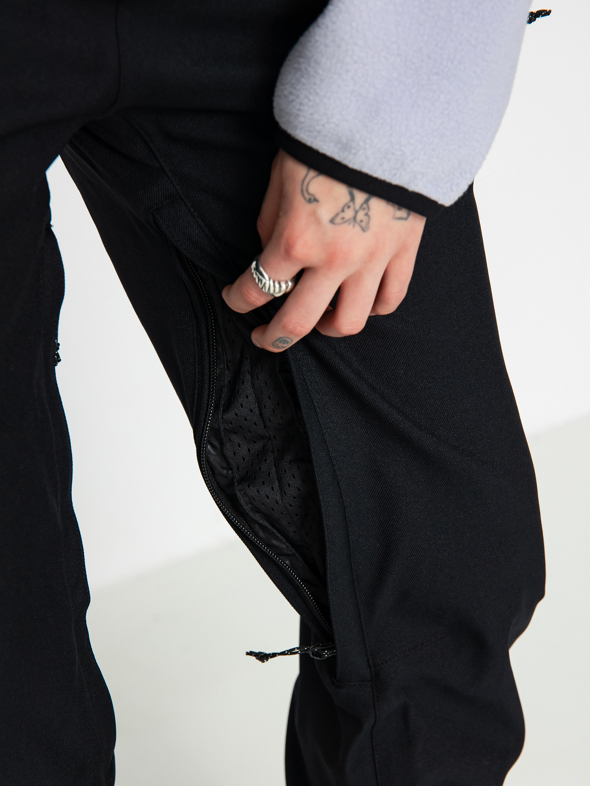 Damskie Spodnie snowboardowe Volcom Species Stretch (black)