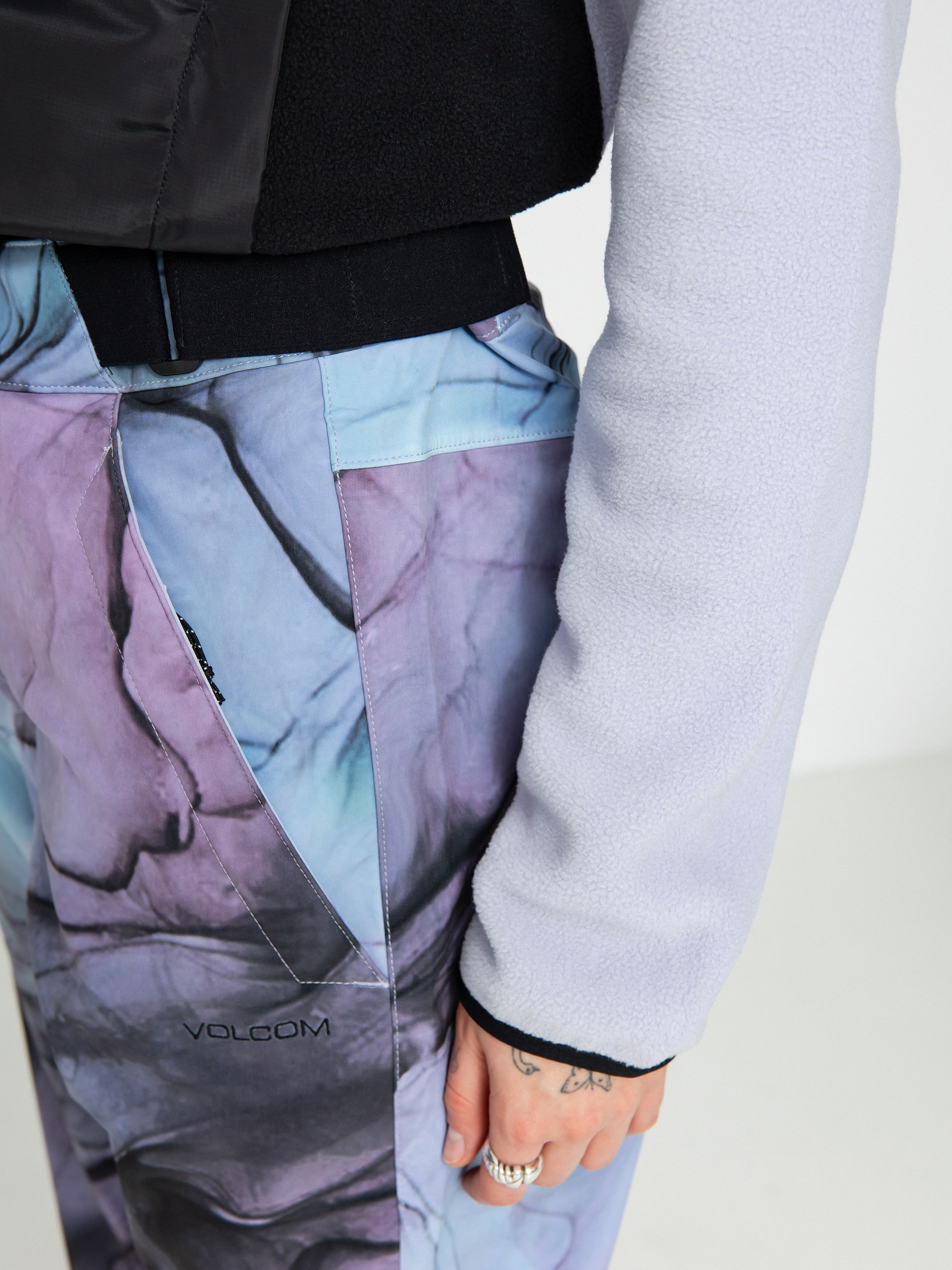 Damskie Spodnie snowboardowe Volcom Dust Up Bonded (glacier ink)