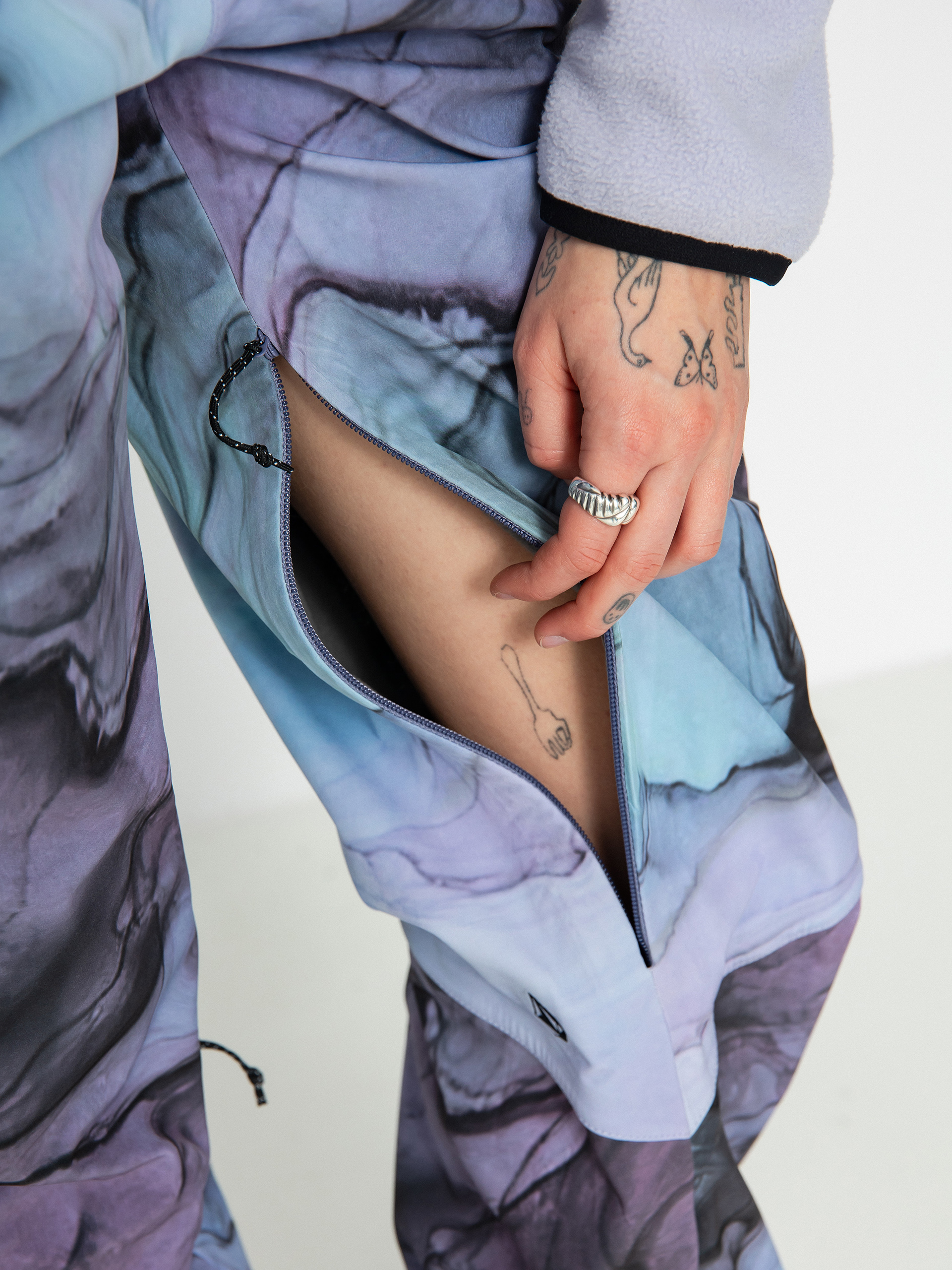 Damskie Spodnie snowboardowe Volcom Dust Up Bonded (glacier ink)