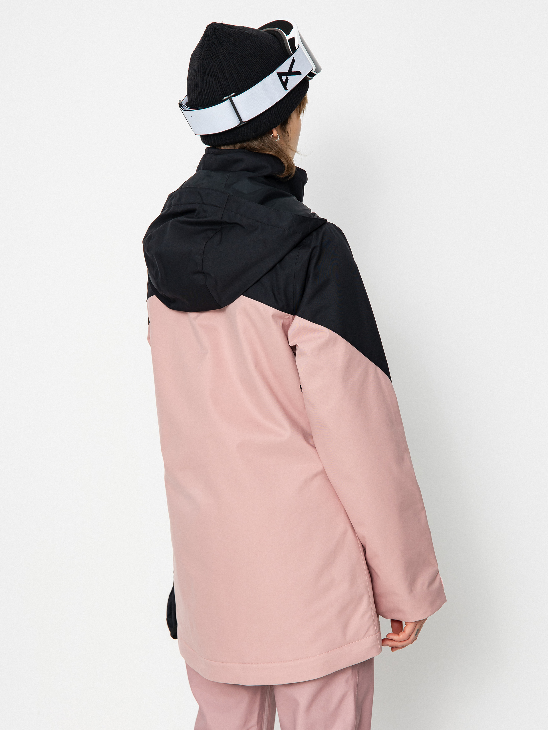 Damska Kurtka snowboardowa Burton Lelah (true black/powder blush)