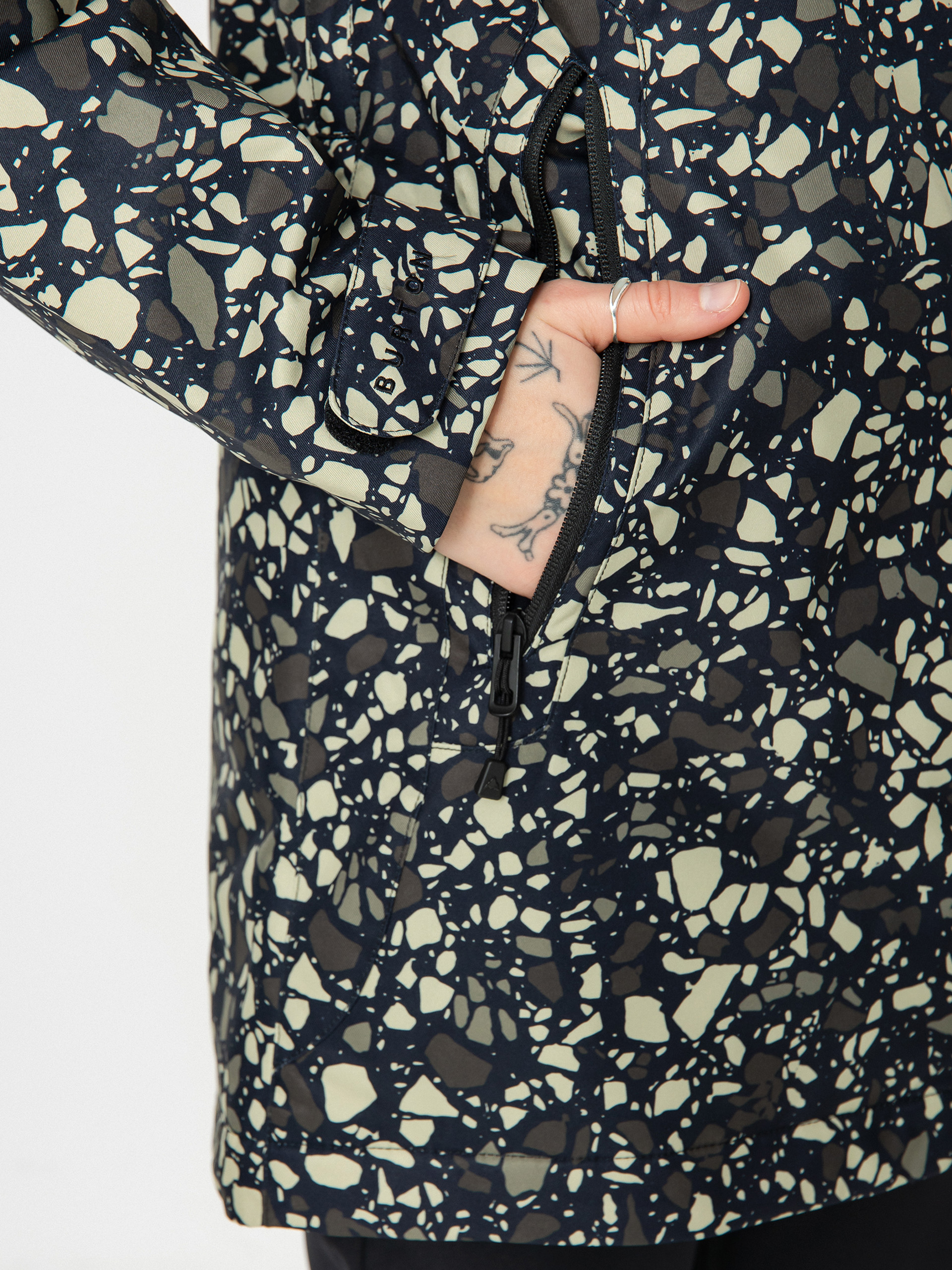 Damska Kurtka snowboardowa Burton Lelah (sediment)