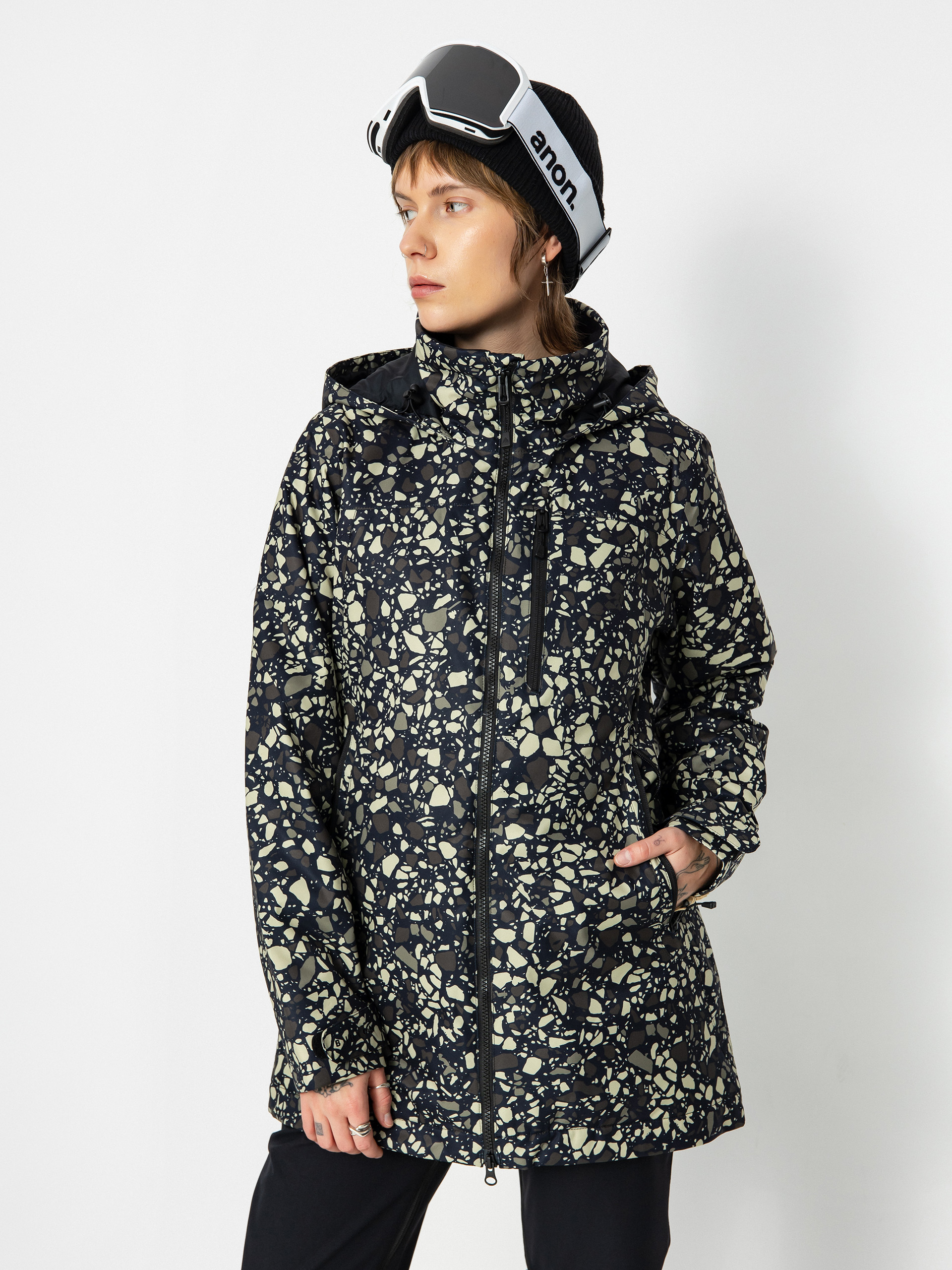 Damska Kurtka snowboardowa Burton Lelah (sediment)