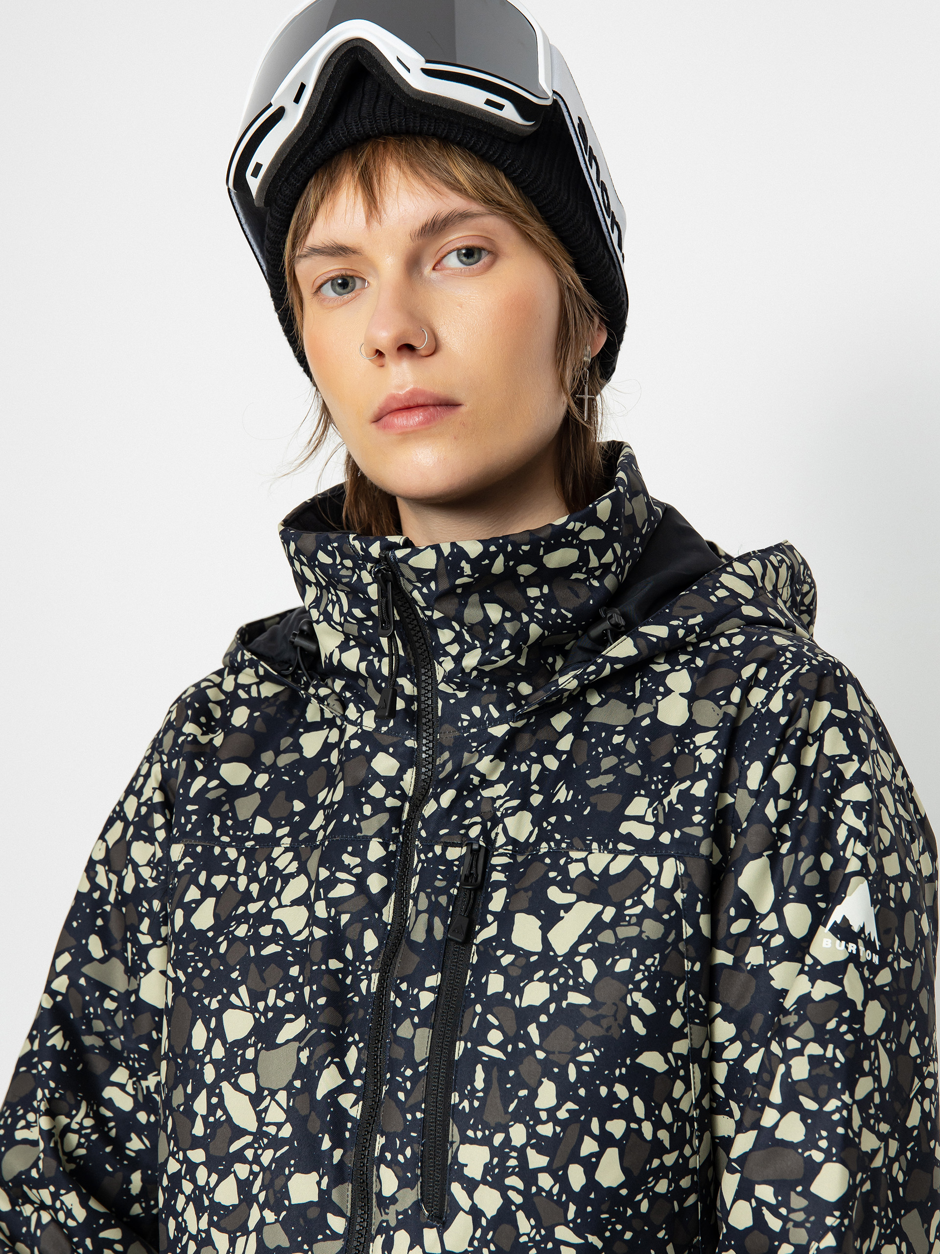 Damska Kurtka snowboardowa Burton Lelah (sediment)