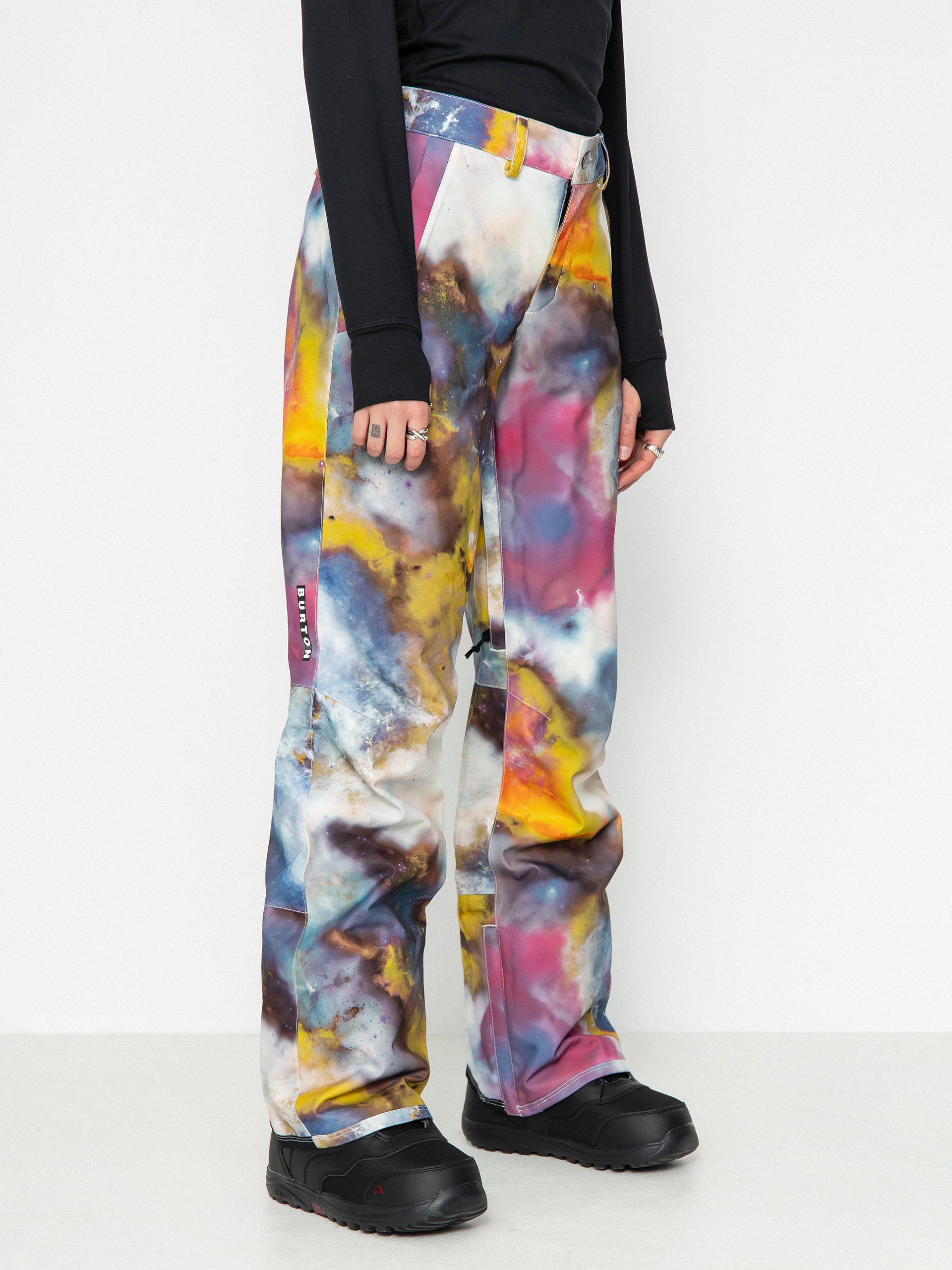 Damskie Spodnie snowboardowe Burton Society (stout white voyager)