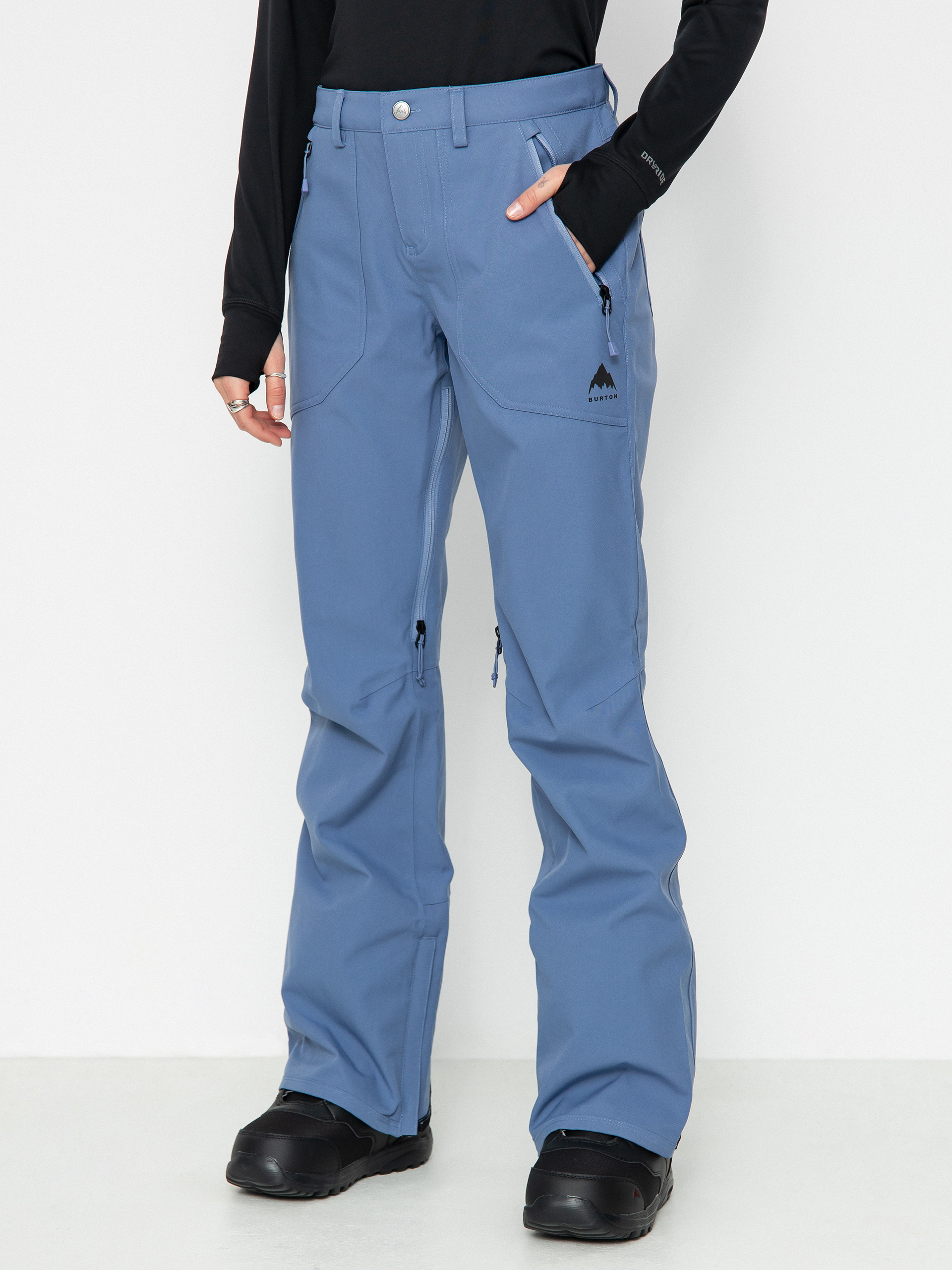 Damskie Spodnie snowboardowe Burton Vida Stretch (slate blue)