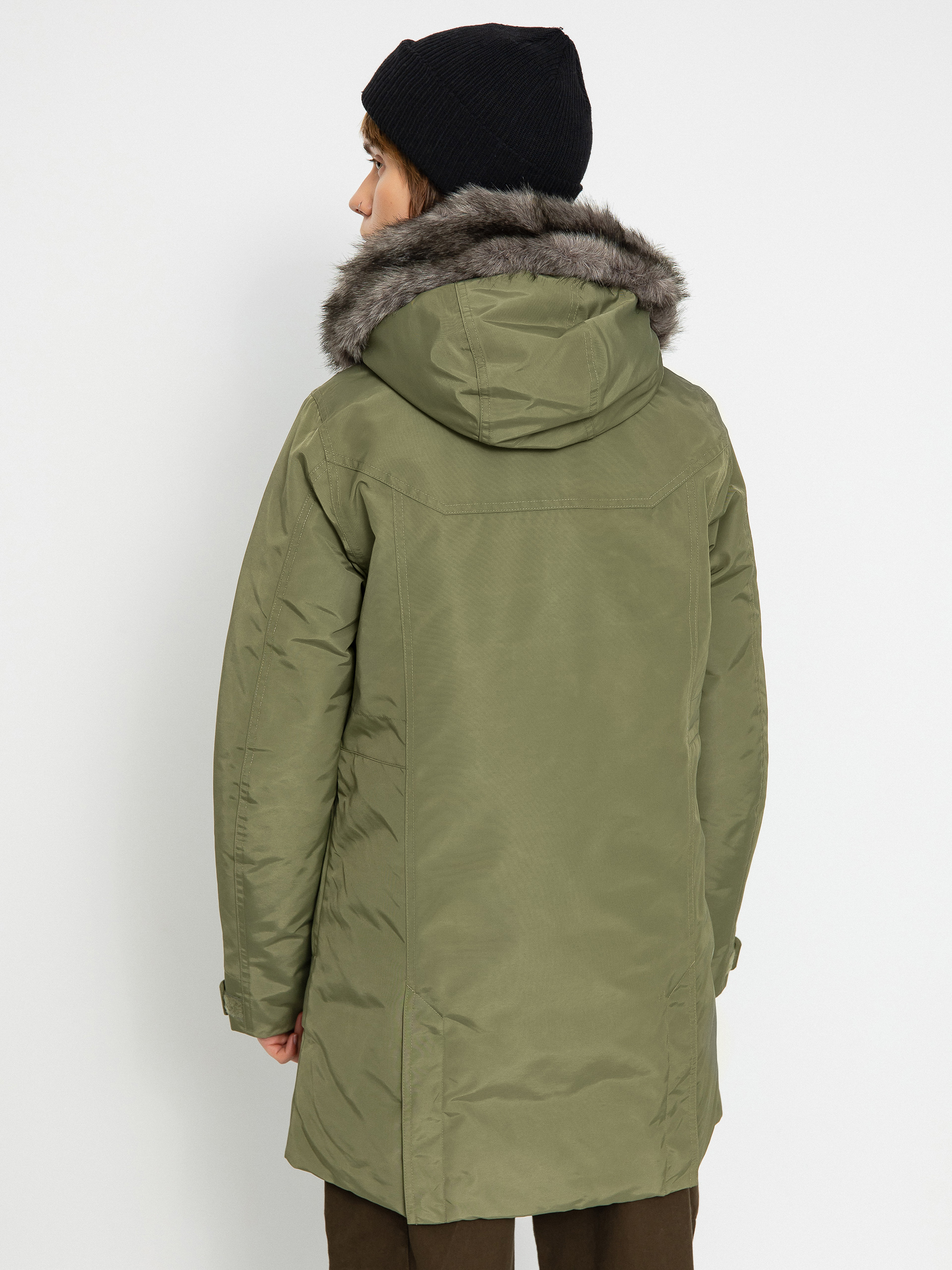 Damska Kurtka snowboardowa Burton Saxton Parka (forest moss)