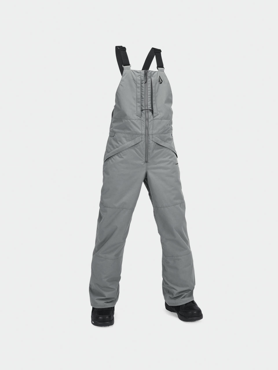 Spodnie snowboardowe Volcom Barkley Ins Bib Overall JR (storm grey)