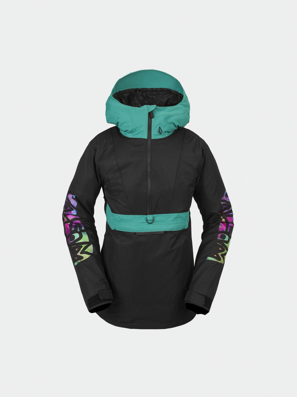 Kurtka snowboardowa Volcom Ashfield Pullover Wmn (black)