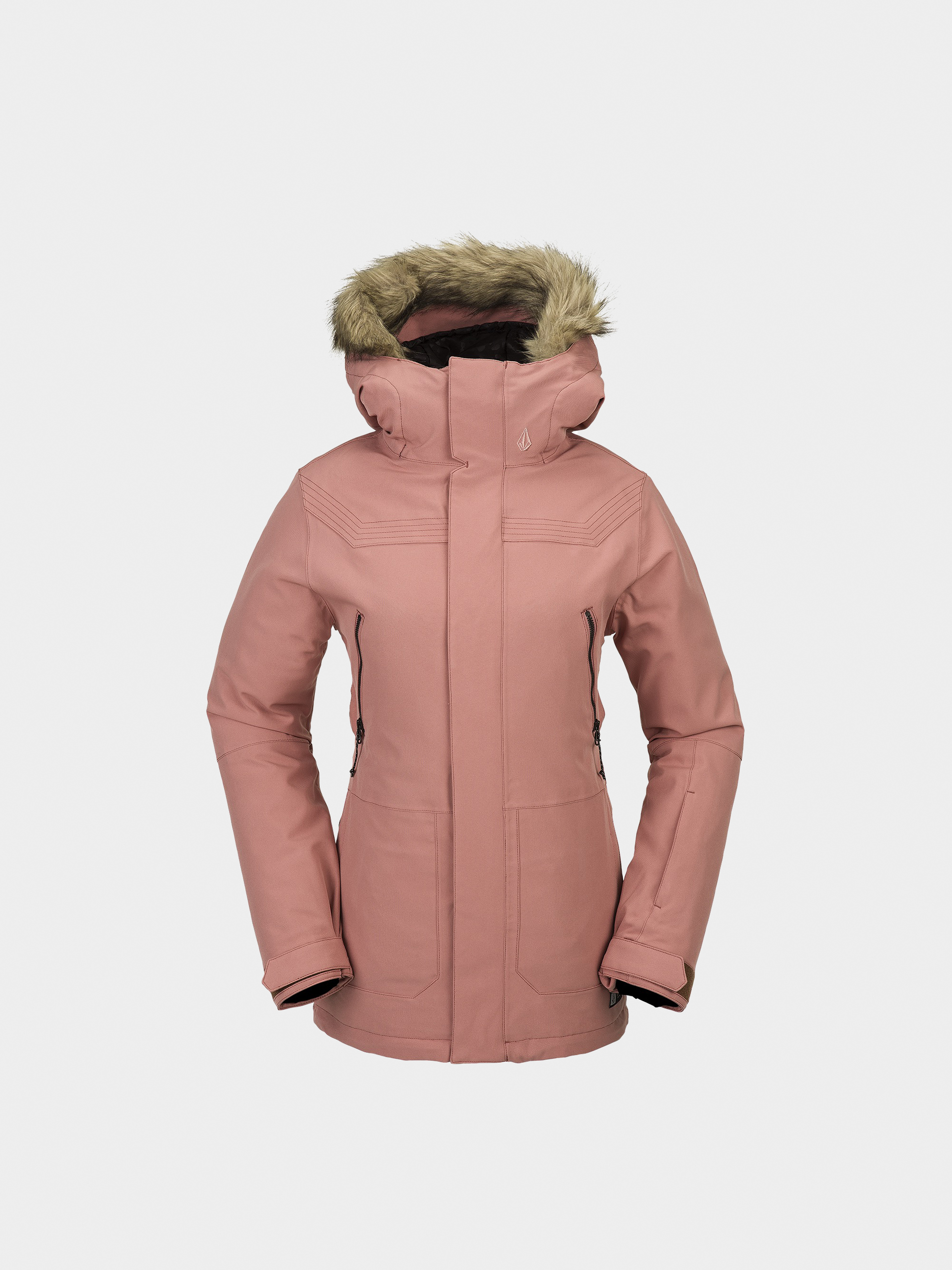 Kurtka snowboardowa Volcom Shadow Ins Wmn (earth pink)