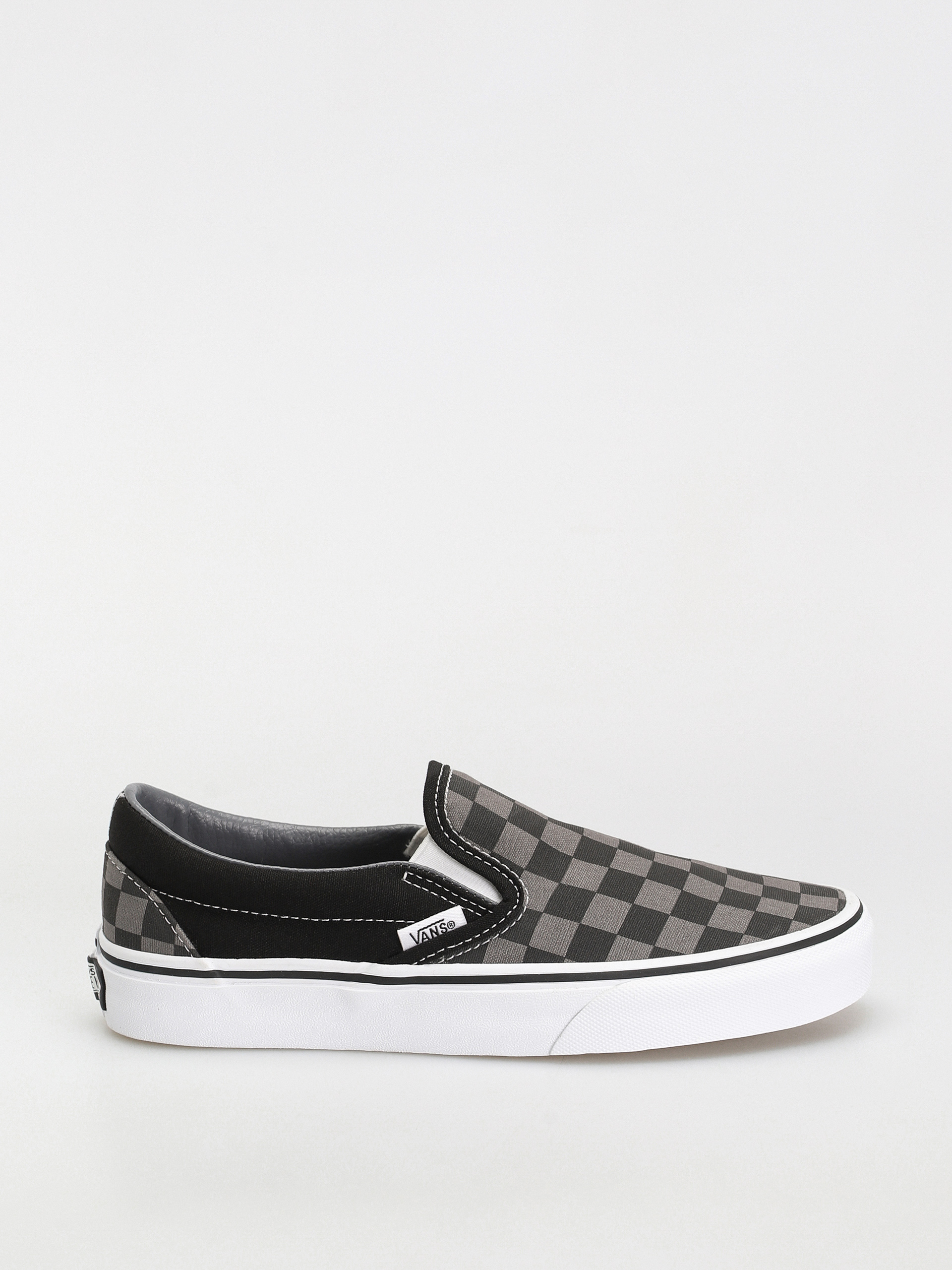 Buty Vans Classic Slip On (black/pewter checkerboard)