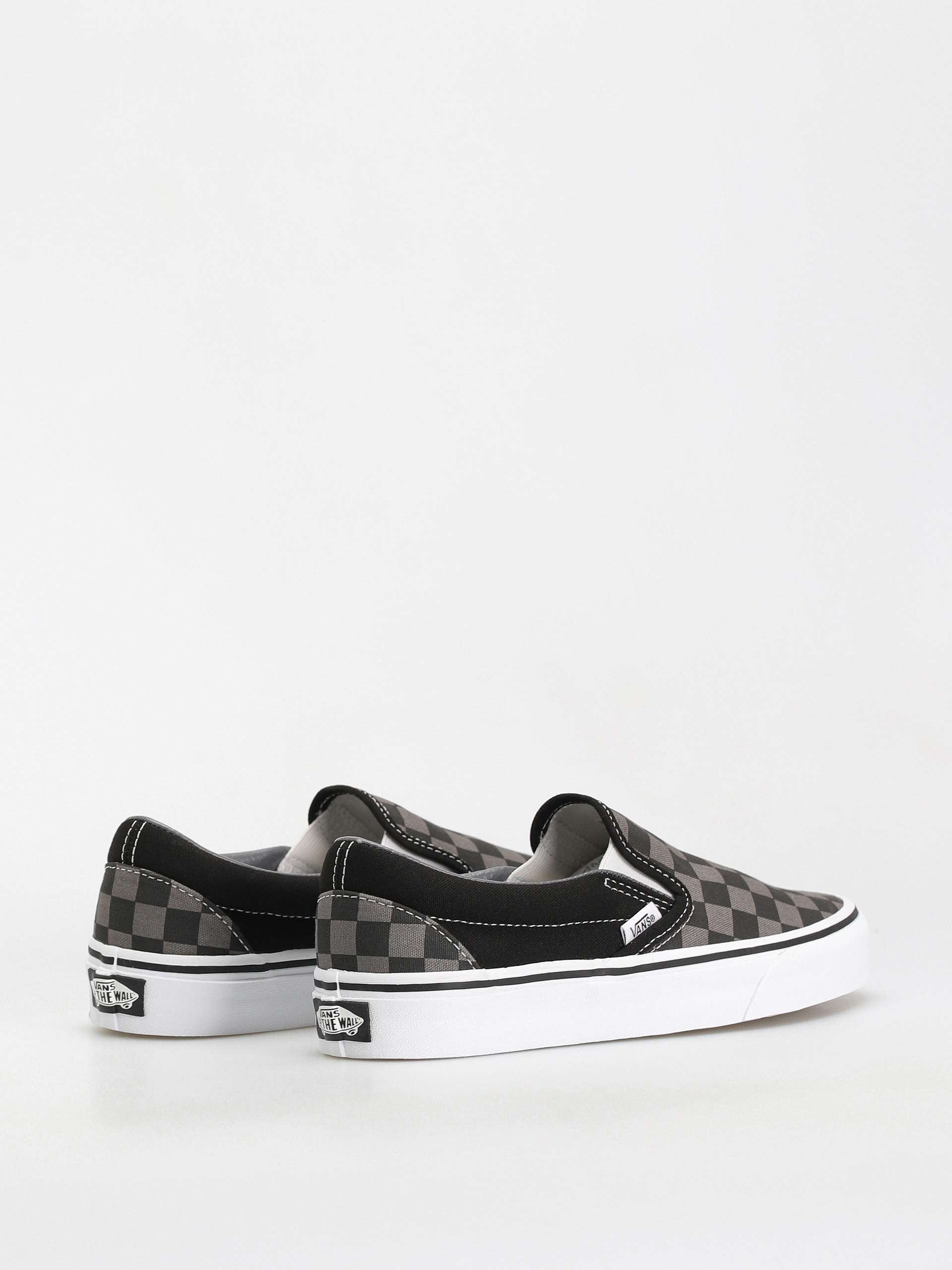 Buty Vans Classic Slip On (black/pewter checkerboard)