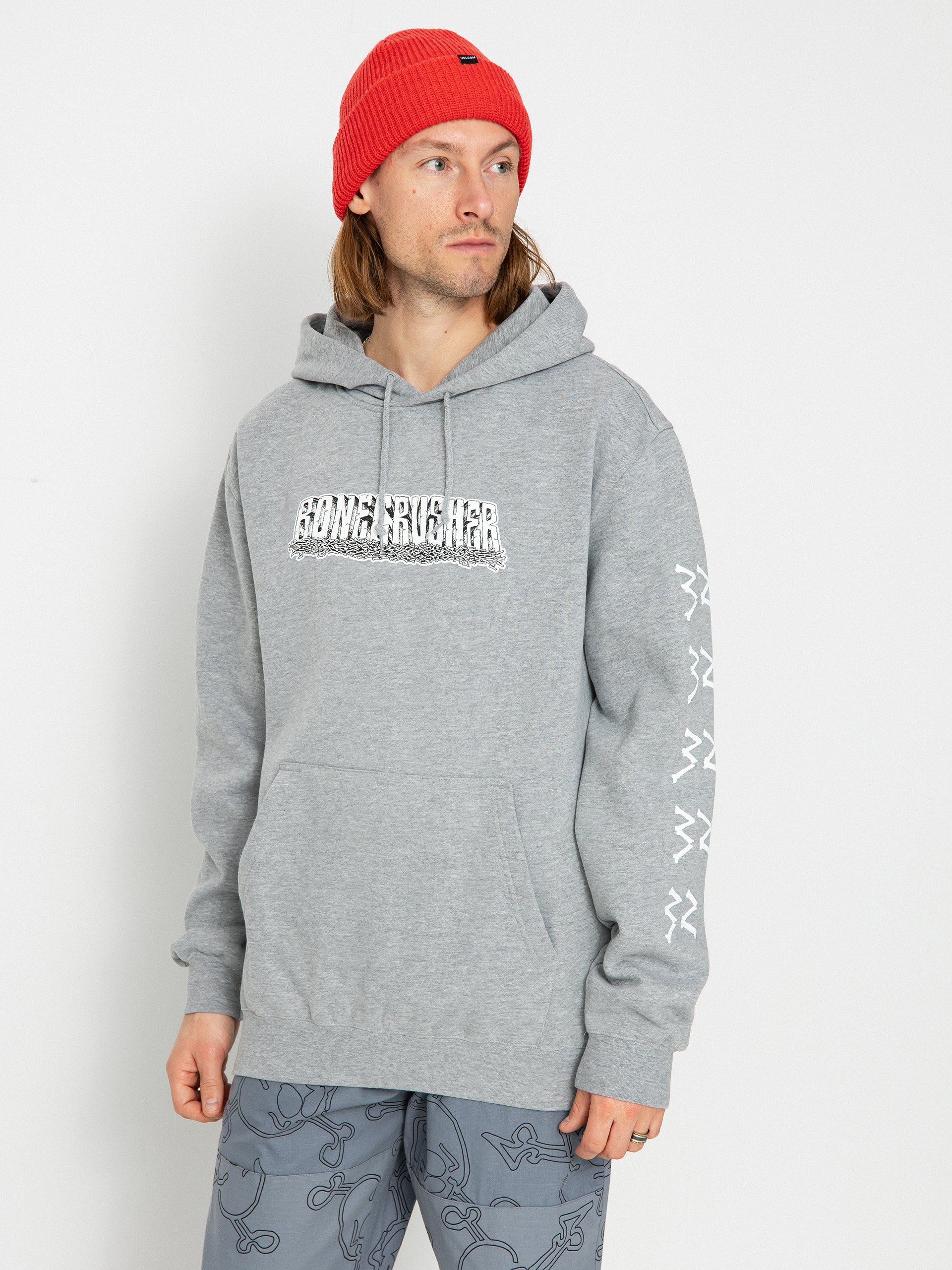 Męska Bluza aktywna ThirtyTwo Bonecrusher HD (grey/heather)