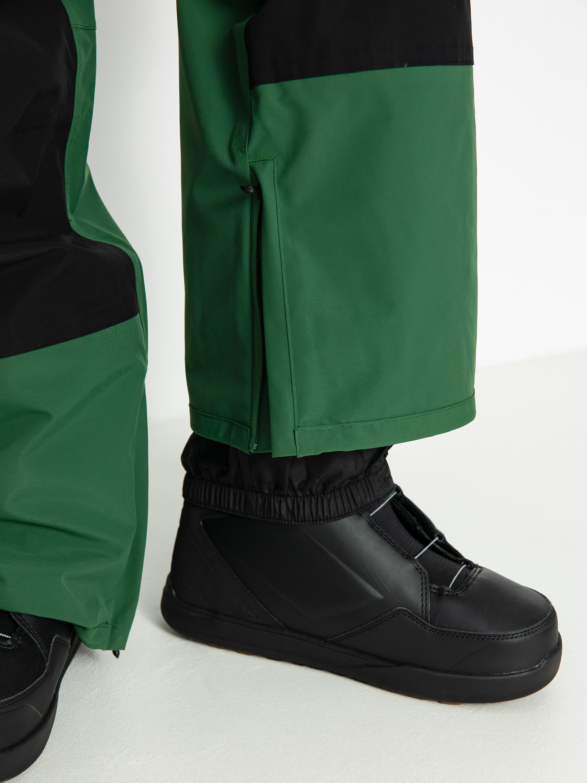 Męskie Spodnie snowboardowe ThirtyTwo Basement Bib (green)