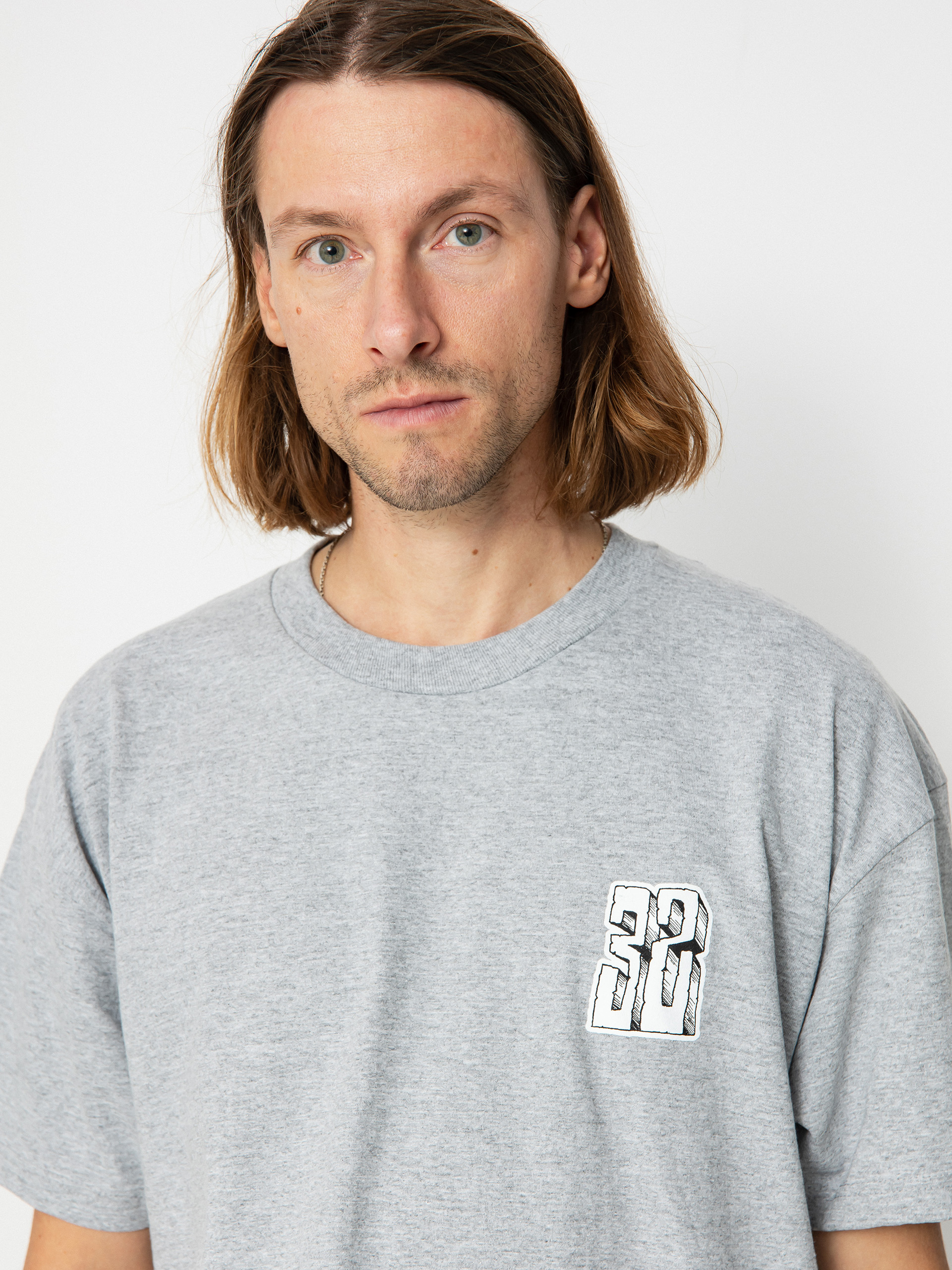 T-shirt ThirtyTwo Bonecrusher (grey/heather)