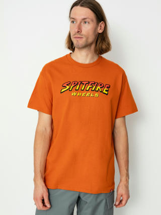 T-shirt Spitfire Hl Hounds Script (orange/multi)