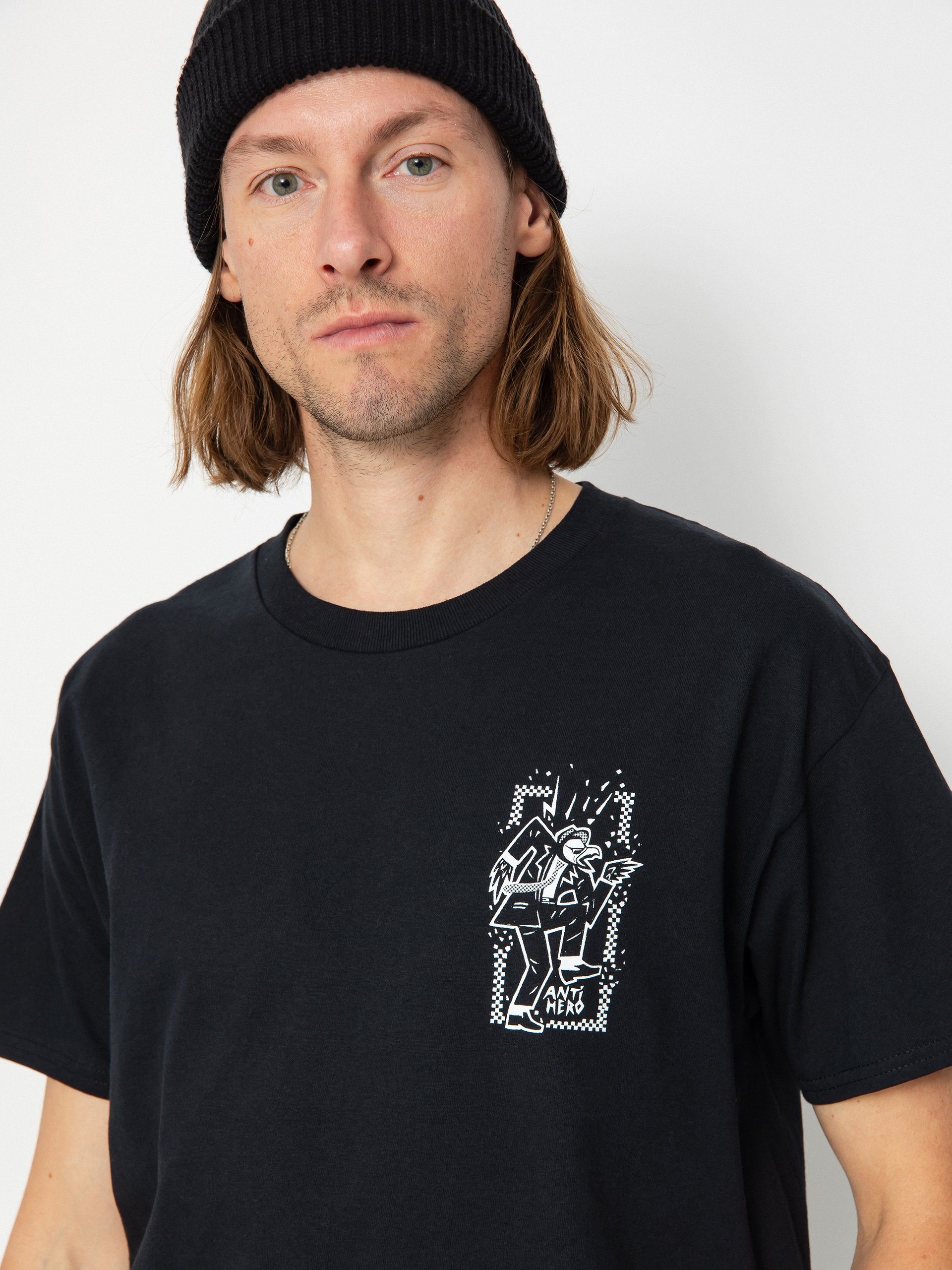 T-shirt Antihero Rude Bwoy (black/white)