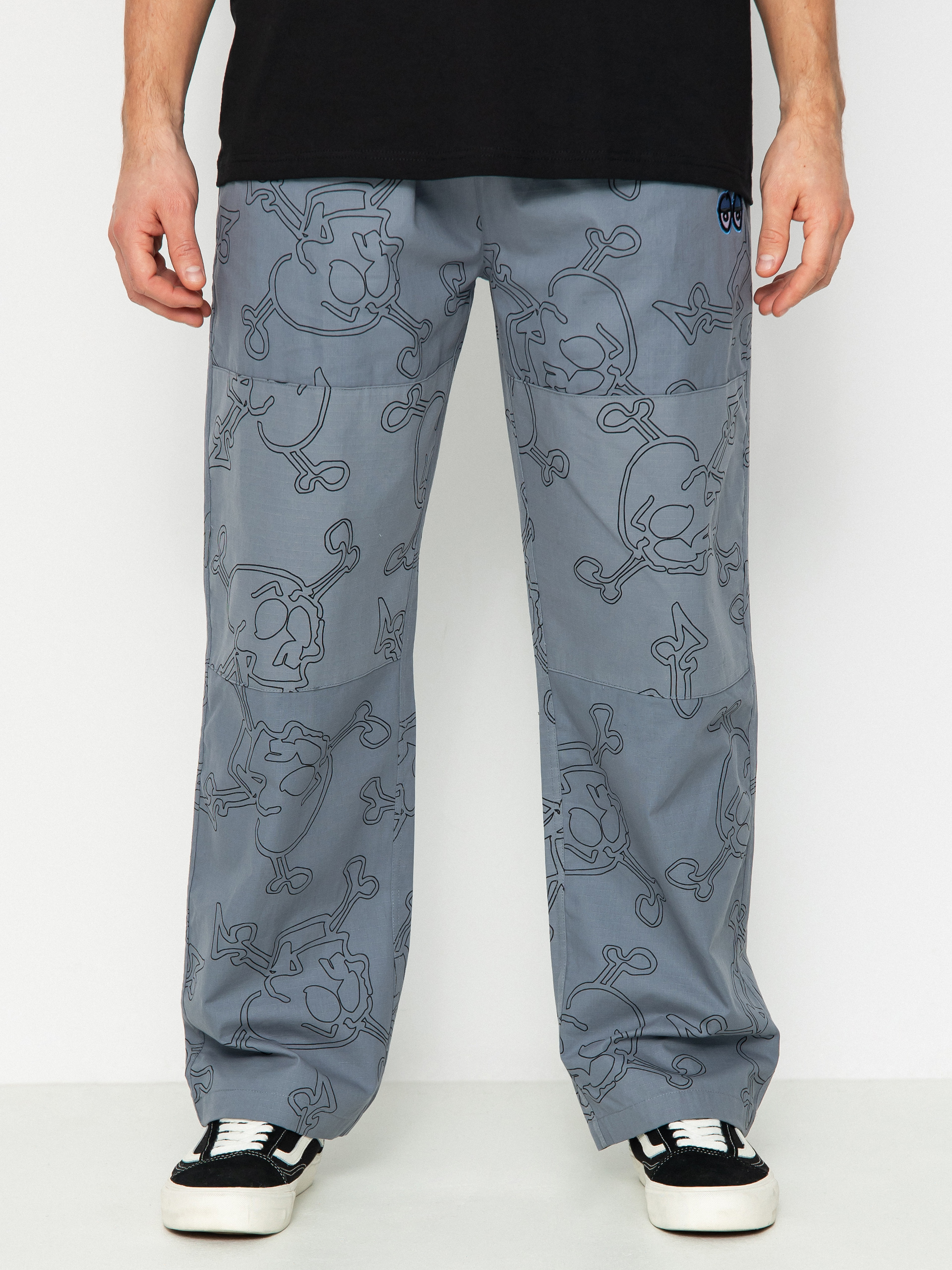 Spodnie Krooked Style Ey Rp Db (grey)