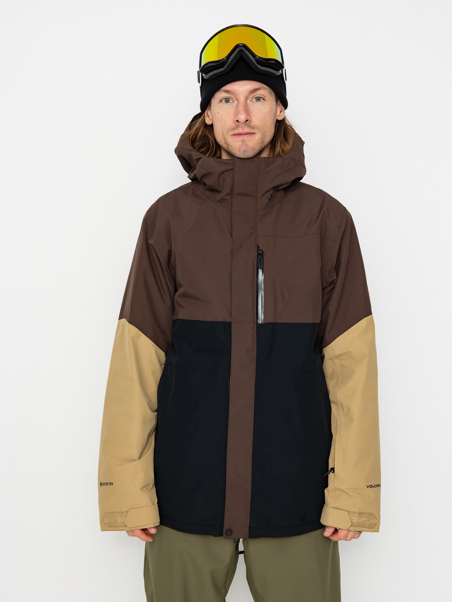 Męska Kurtka snowboardowa Volcom L Ins Gore Tex (brown)