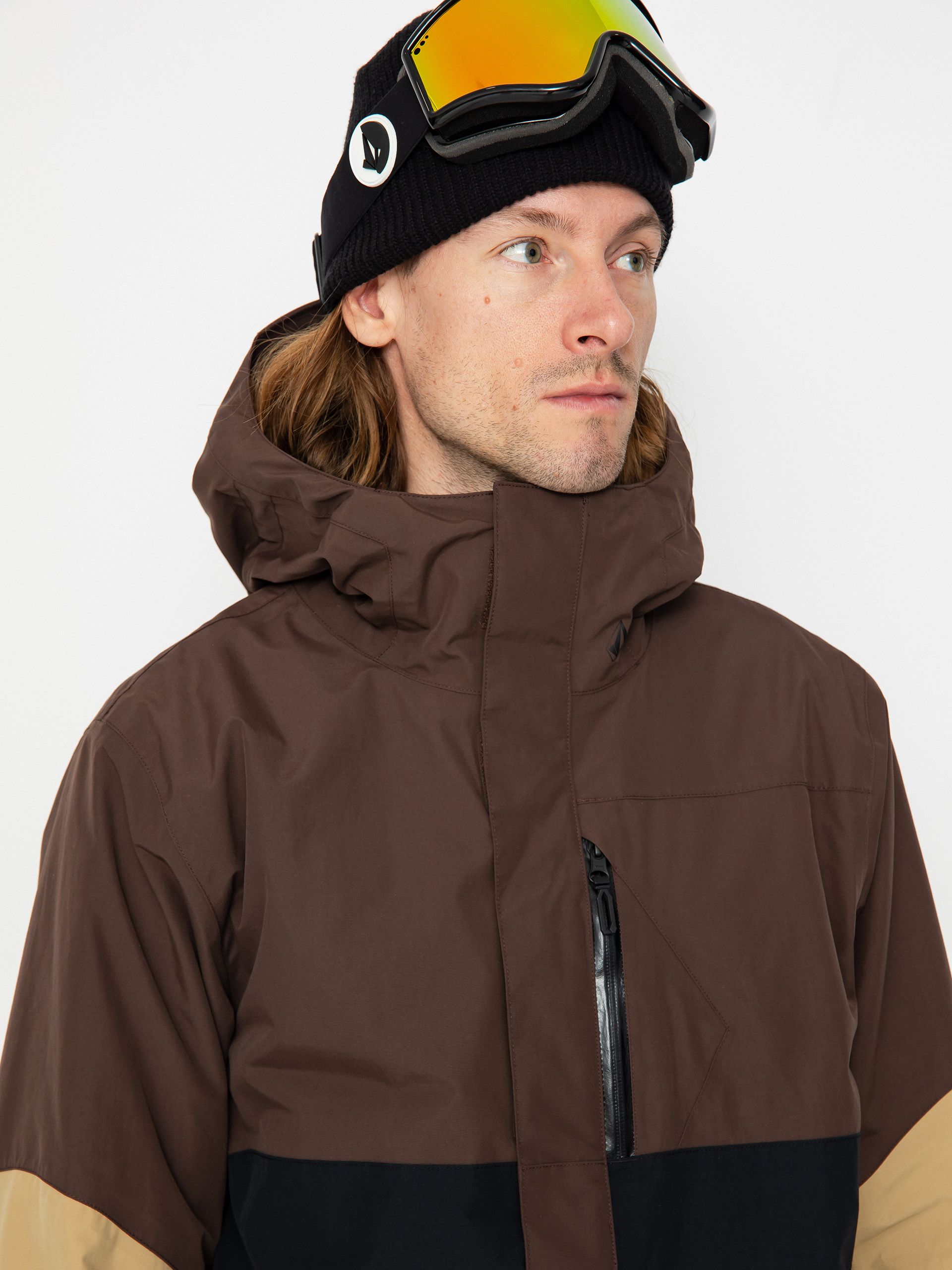Męska Kurtka snowboardowa Volcom L Ins Gore Tex (brown)