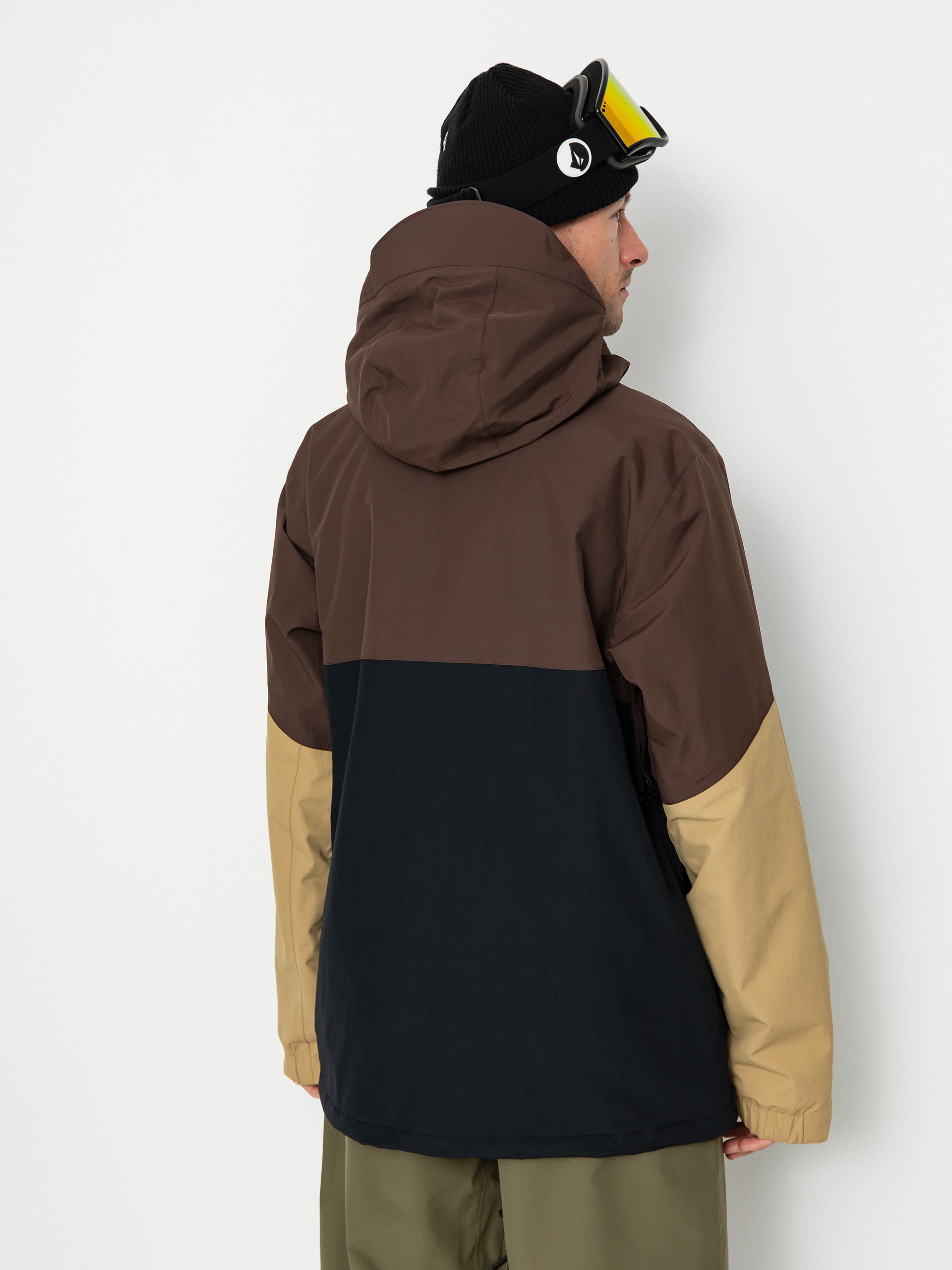 Męska Kurtka snowboardowa Volcom L Ins Gore Tex (brown)