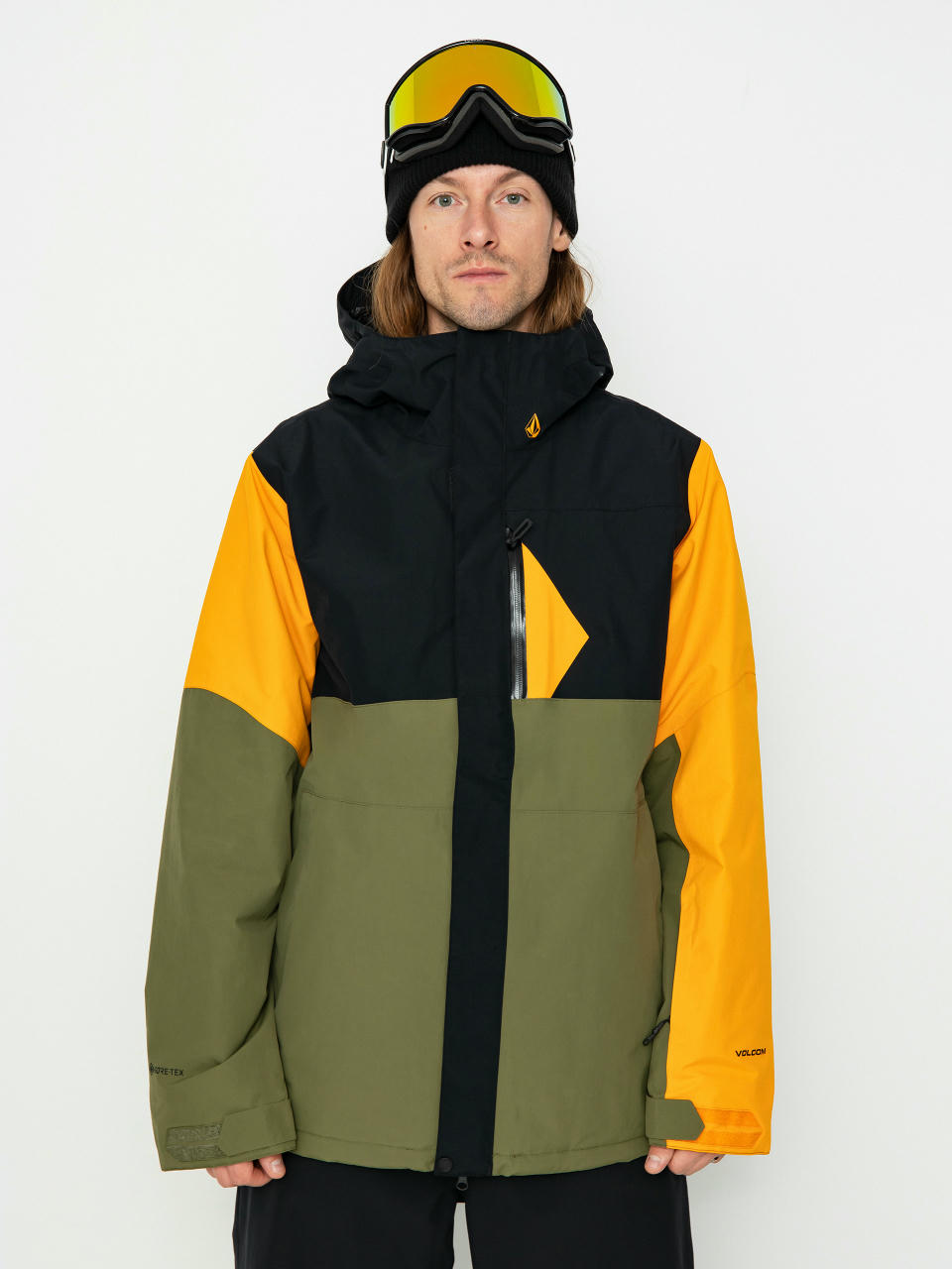 Kurtka snowboardowa Volcom L Ins Gore Tex (gold)