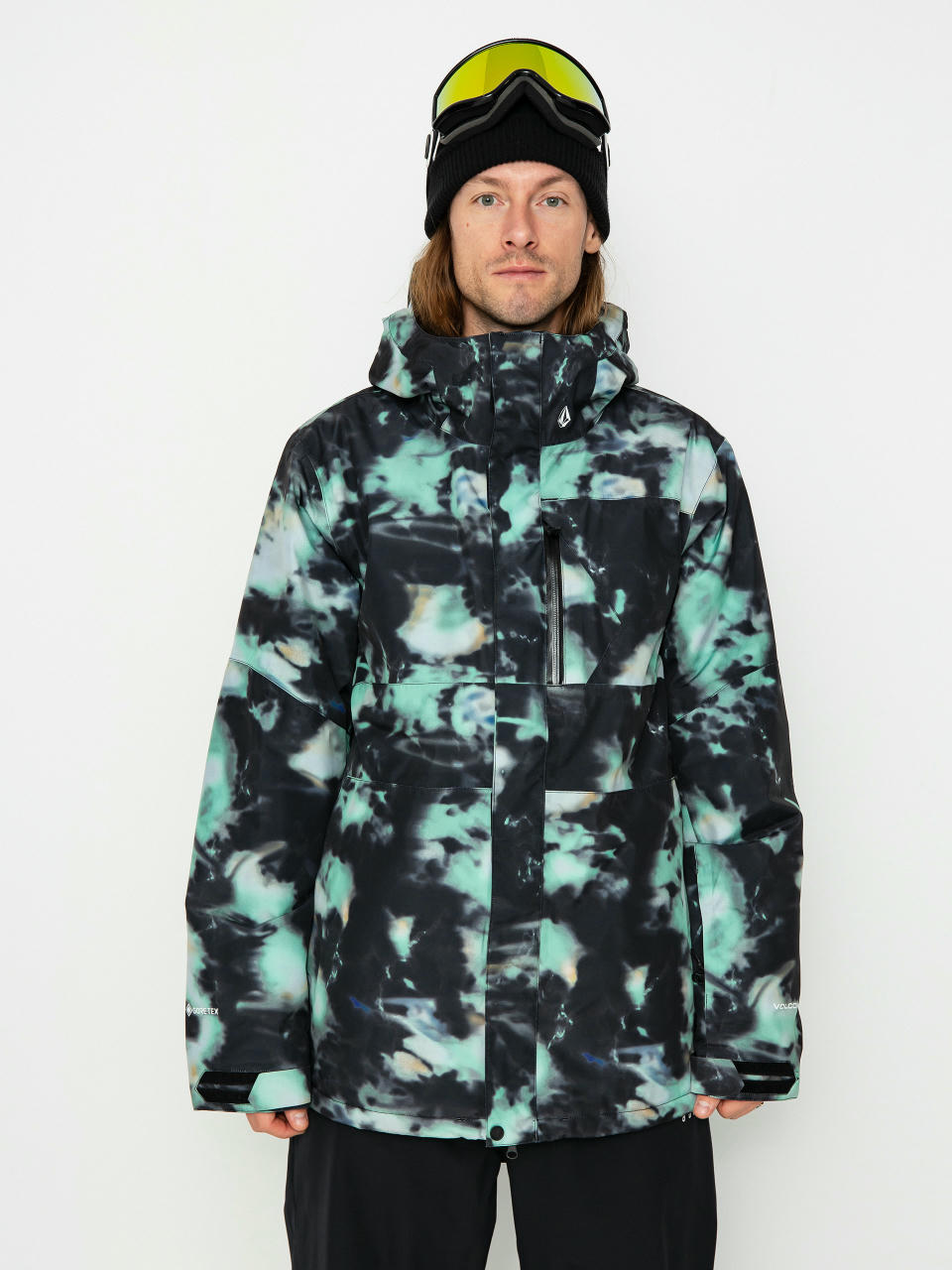 Męska Kurtka snowboardowa Volcom L Ins Gore Tex (spritz black)