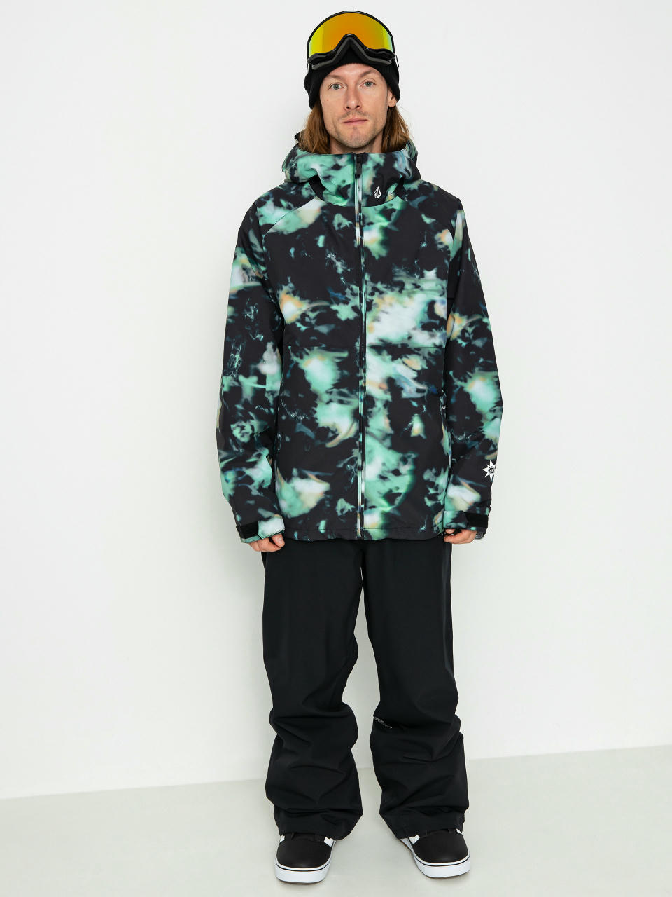 Kurtka snowboardowa Volcom 2836 Ins (spritz black)