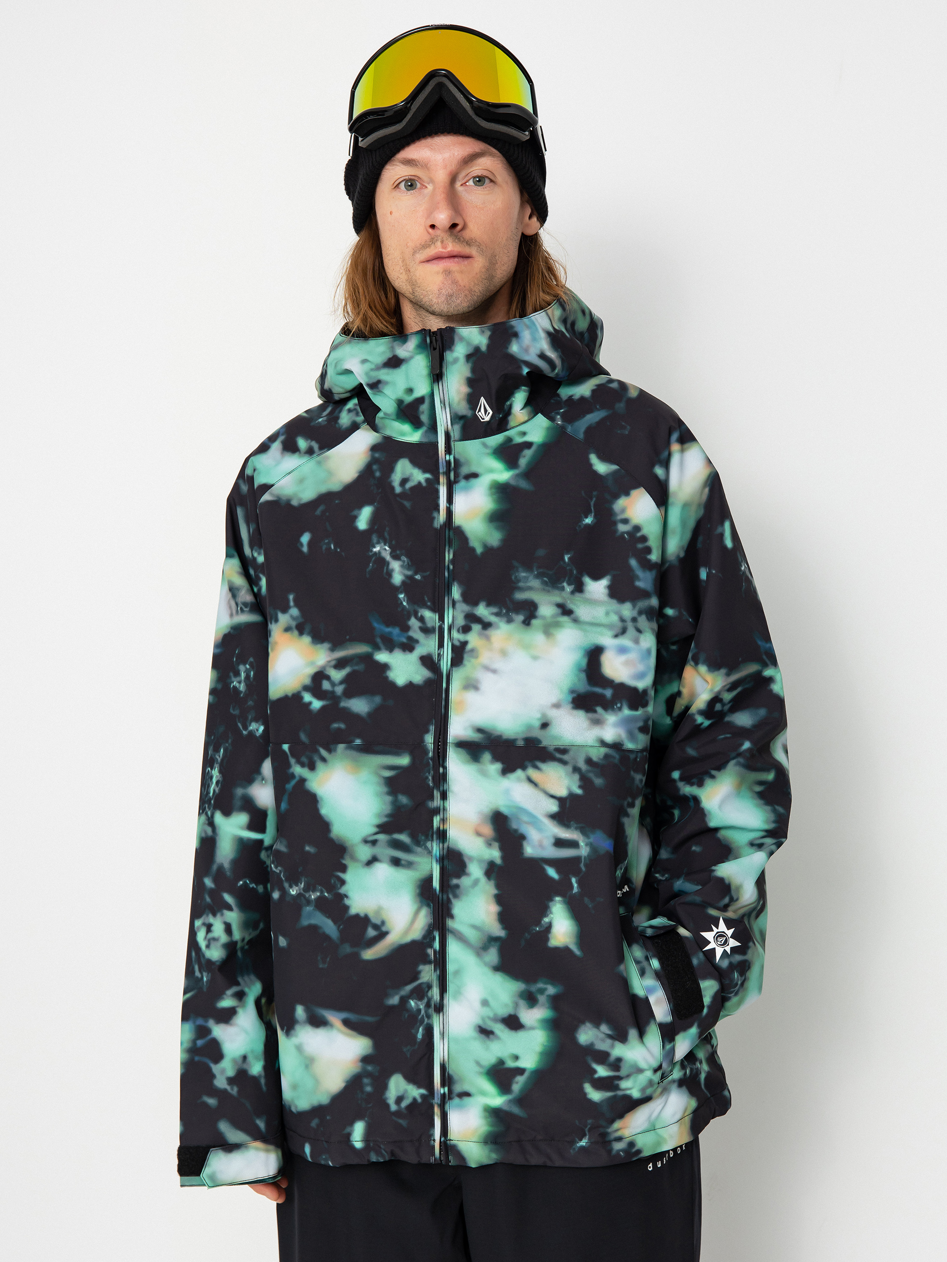 Męska Kurtka snowboardowa Volcom 2836 Ins (spritz black)