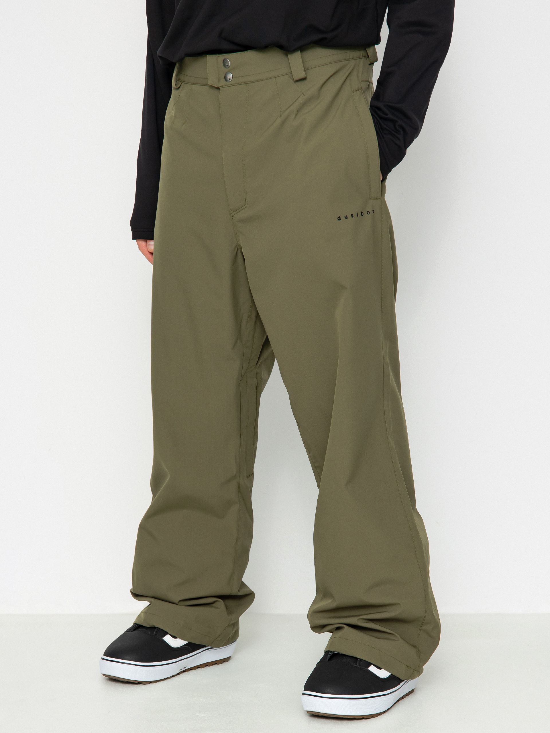 Męskie Spodnie snowboardowe Volcom Vlcmxdustbox (military)